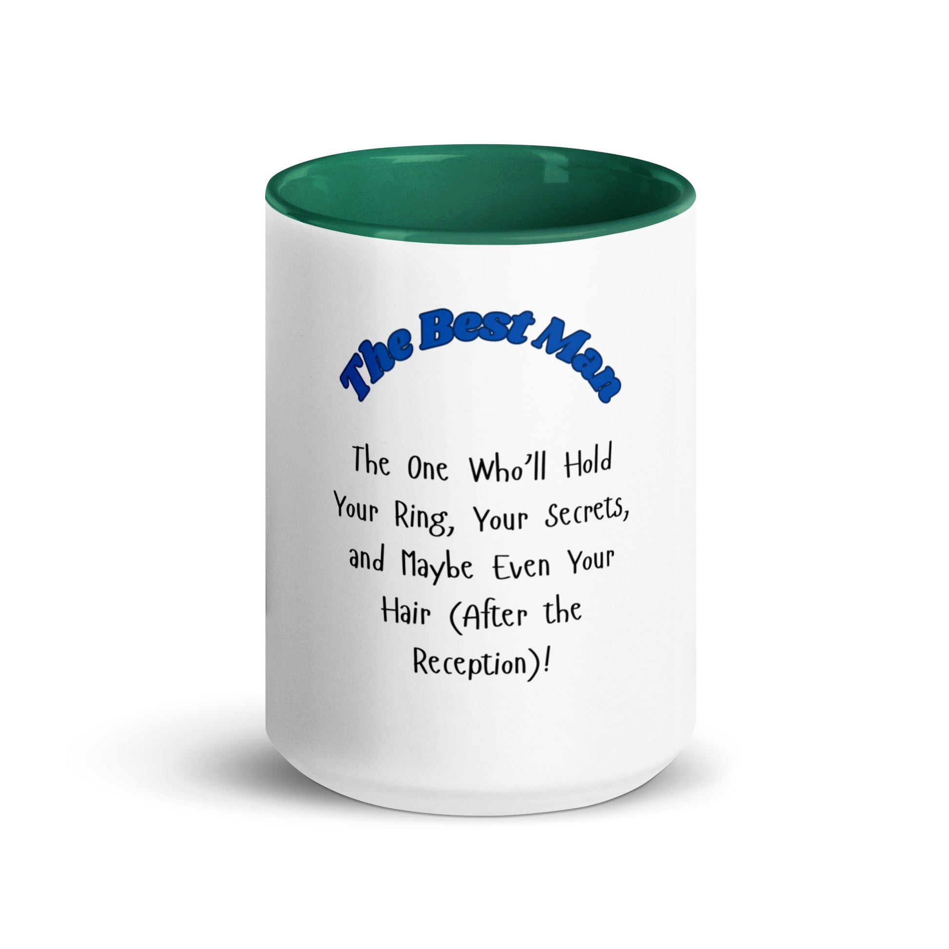 The Best Man | Mug with Color Inside   - #tag1# - #tag2# - 
