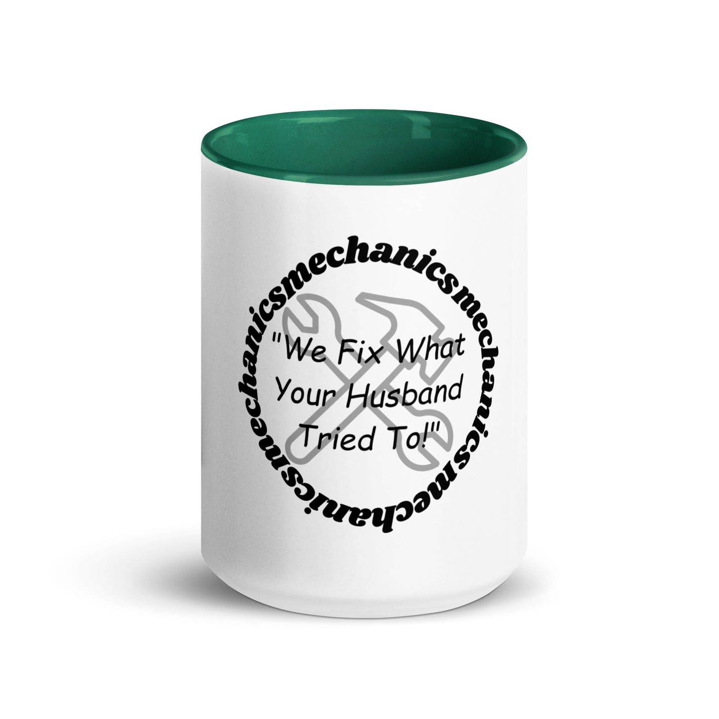 Mechanics | Mug with Color Inside   - #tag1# - #tag2# - 