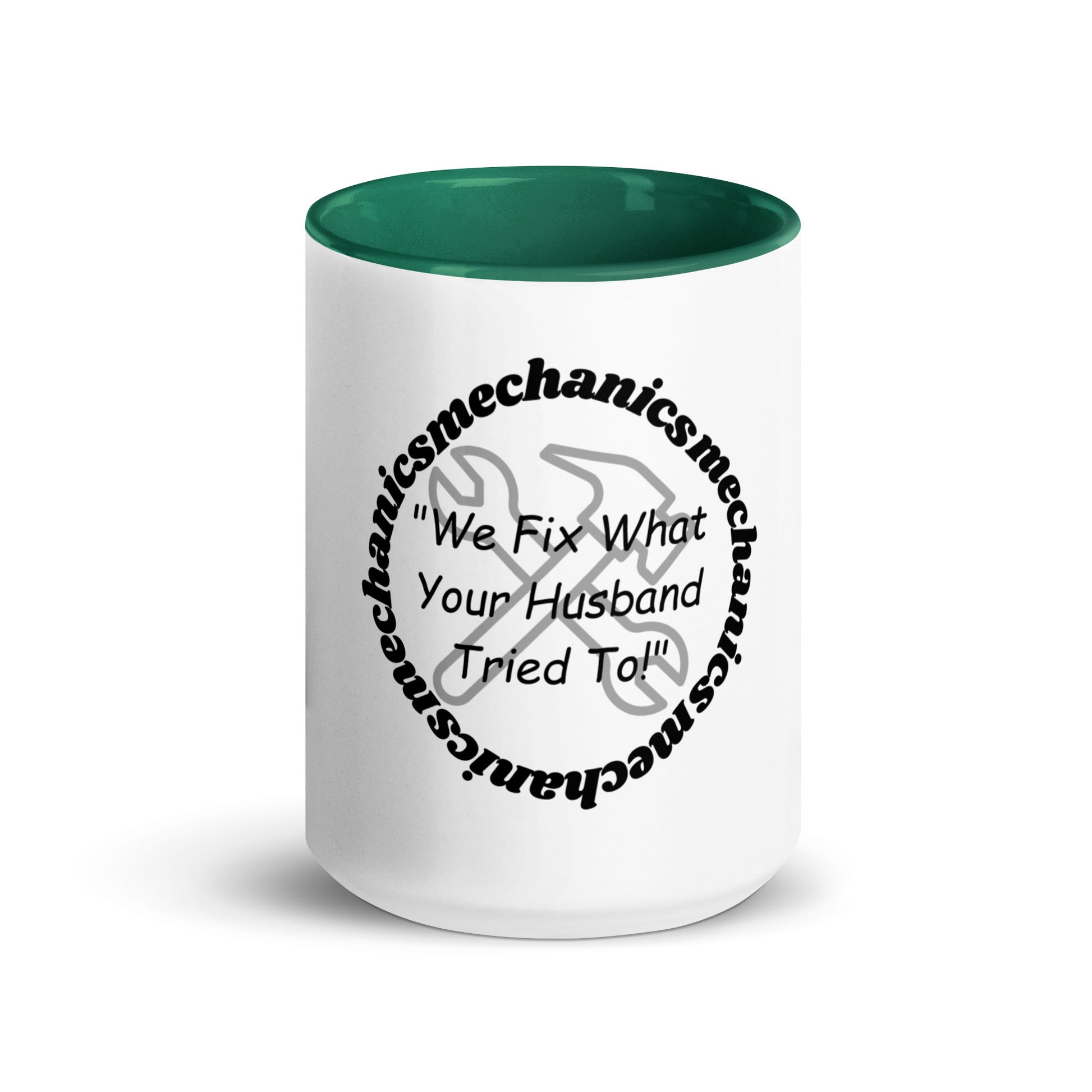 Mechanics | Mug with Color Inside   - #tag1# - #tag2# - 