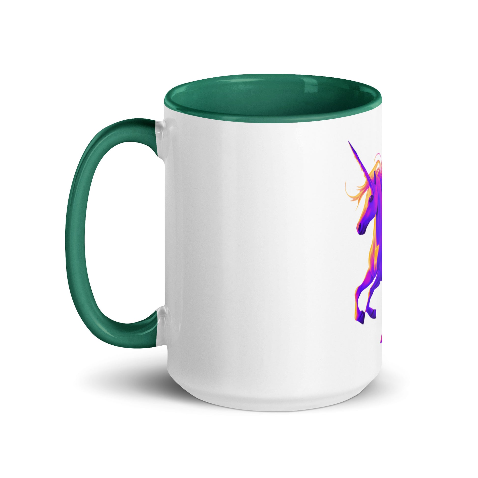Unicorn | Mug With Color Inside   - #tag1# - #tag2# - 