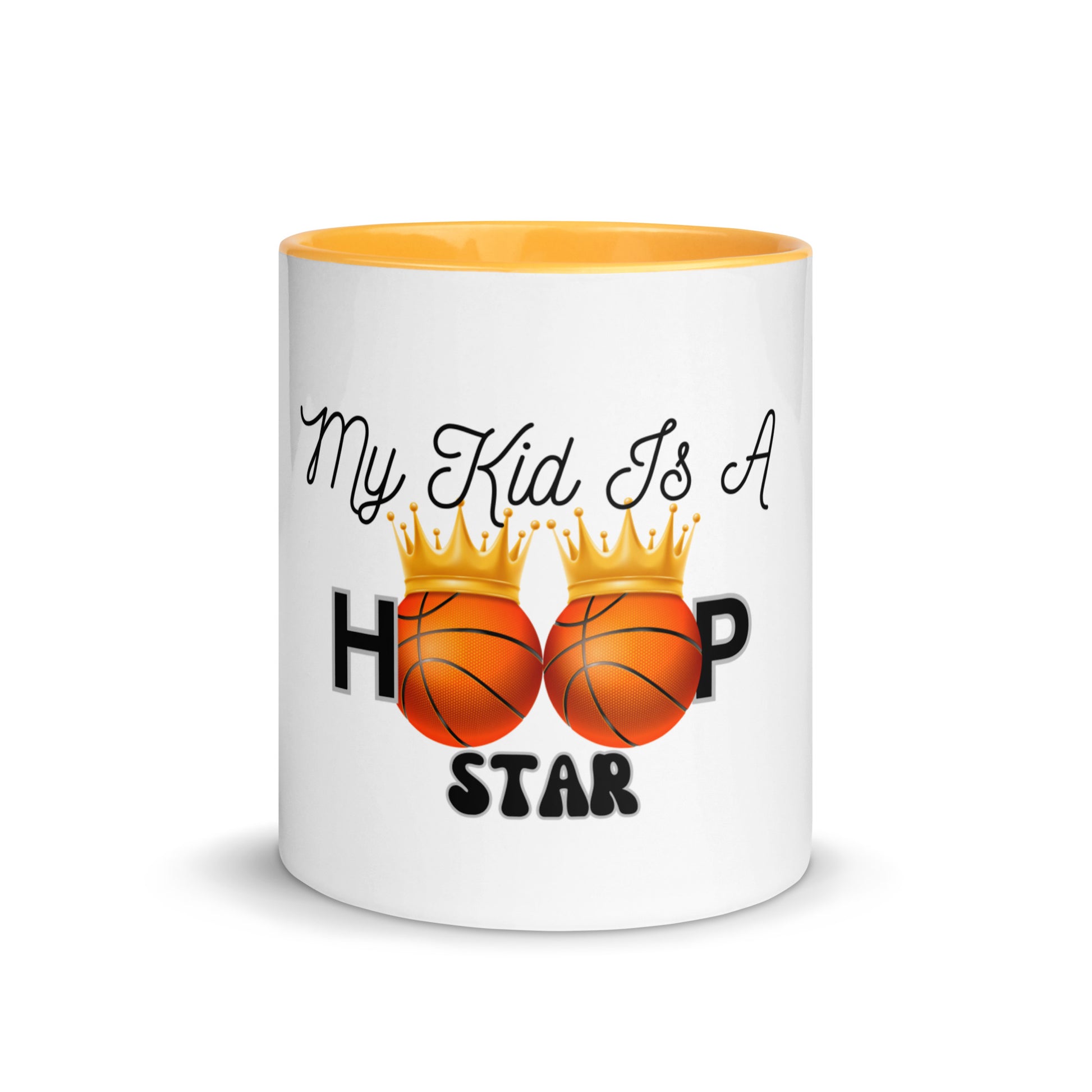 My Kid Is A Hoop Star | Mug with Color Inside   - #tag1# - #tag2# - 