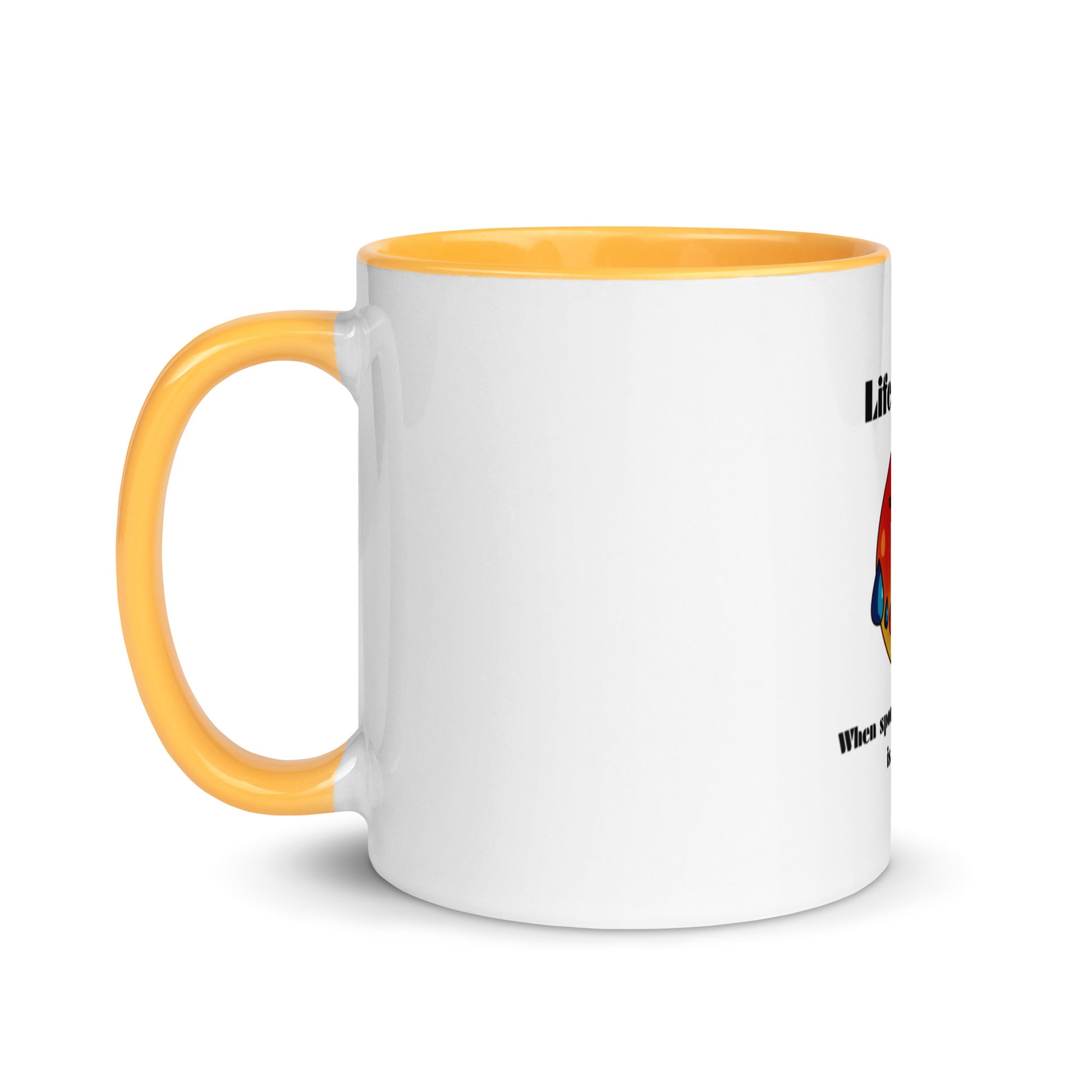 Life Over 50 | Mug with Color Inside   - #tag1# - #tag2# - 