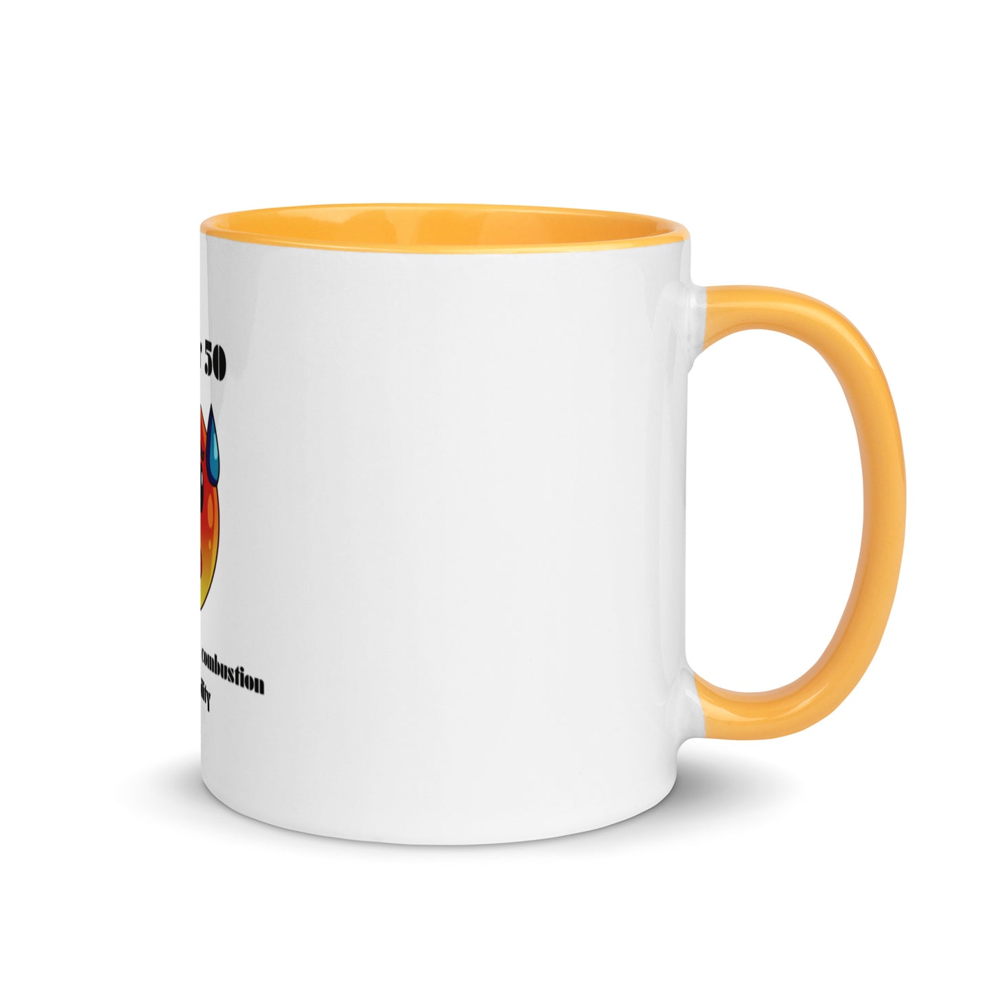 Life Over 50 | Mug with Color Inside   - #tag1# - #tag2# - 