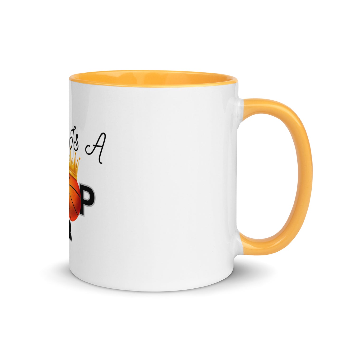 My Kid Is A Hoop Star | Mug with Color Inside   - #tag1# - #tag2# - 
