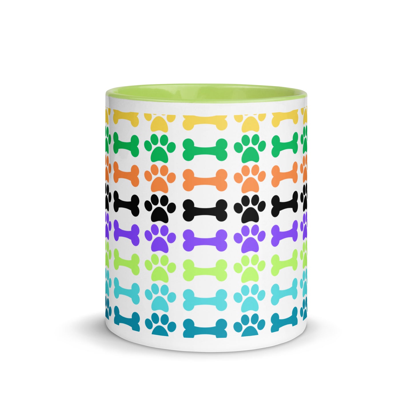 Dog Bones | Mug with Color Inside   - #tag1# - #tag2# - 