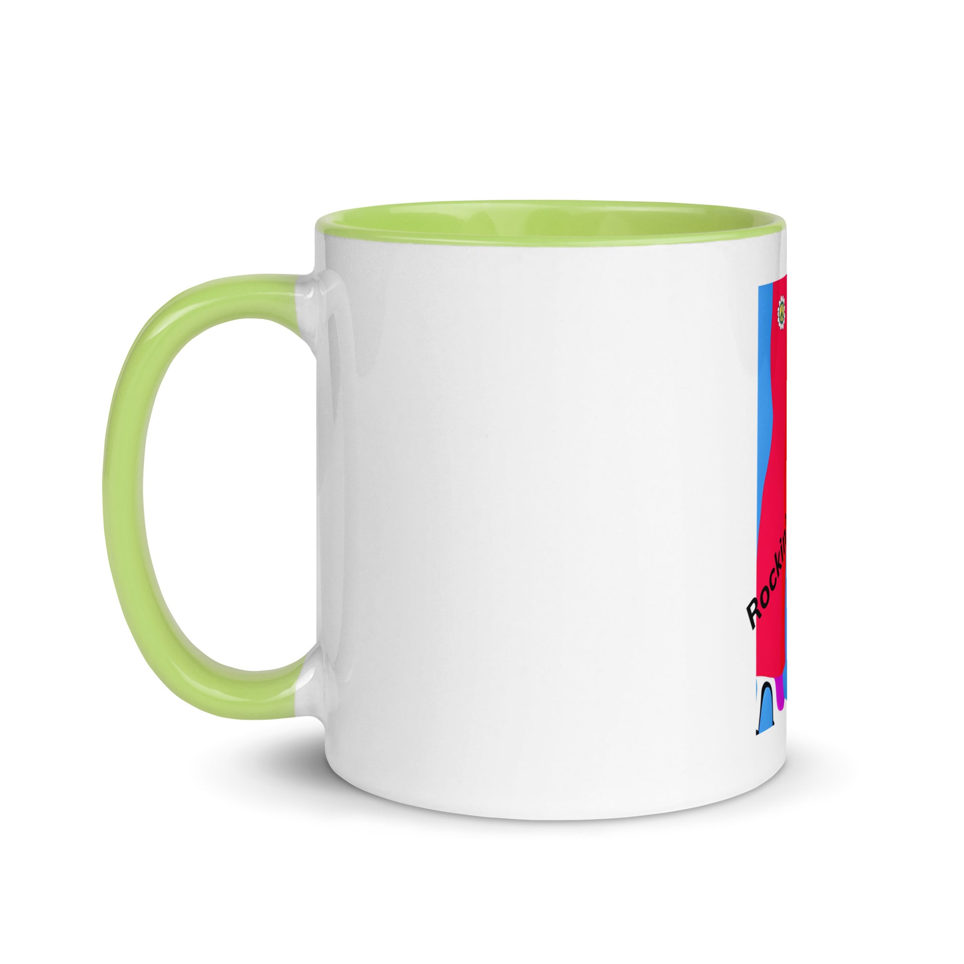 Rockin' The '70's Vibe | Mug with Color Inside   - #tag1# - #tag2# - 