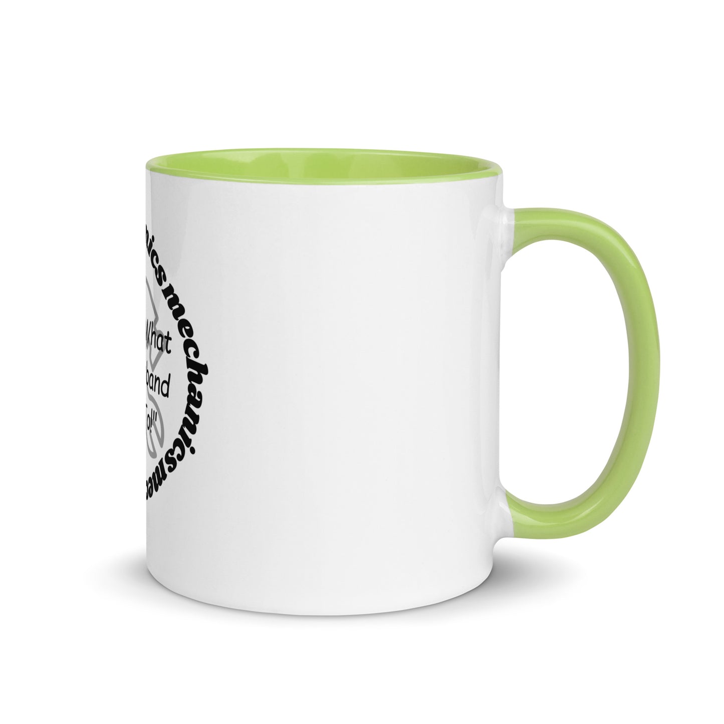 Mechanics | Mug with Color Inside   - #tag1# - #tag2# - 
