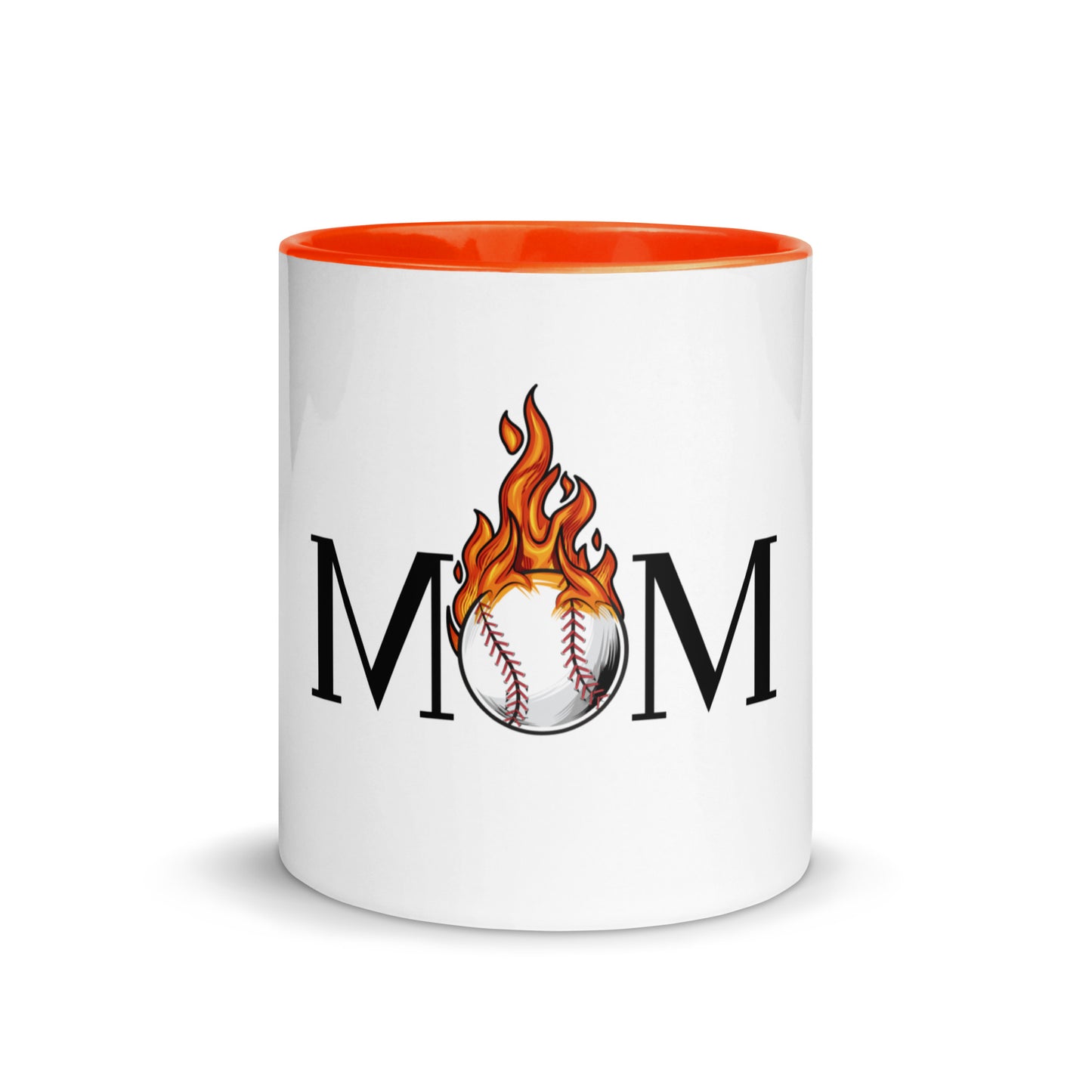 Baseball Mom | Mug with Color Inside   - #tag1# - #tag2# - 