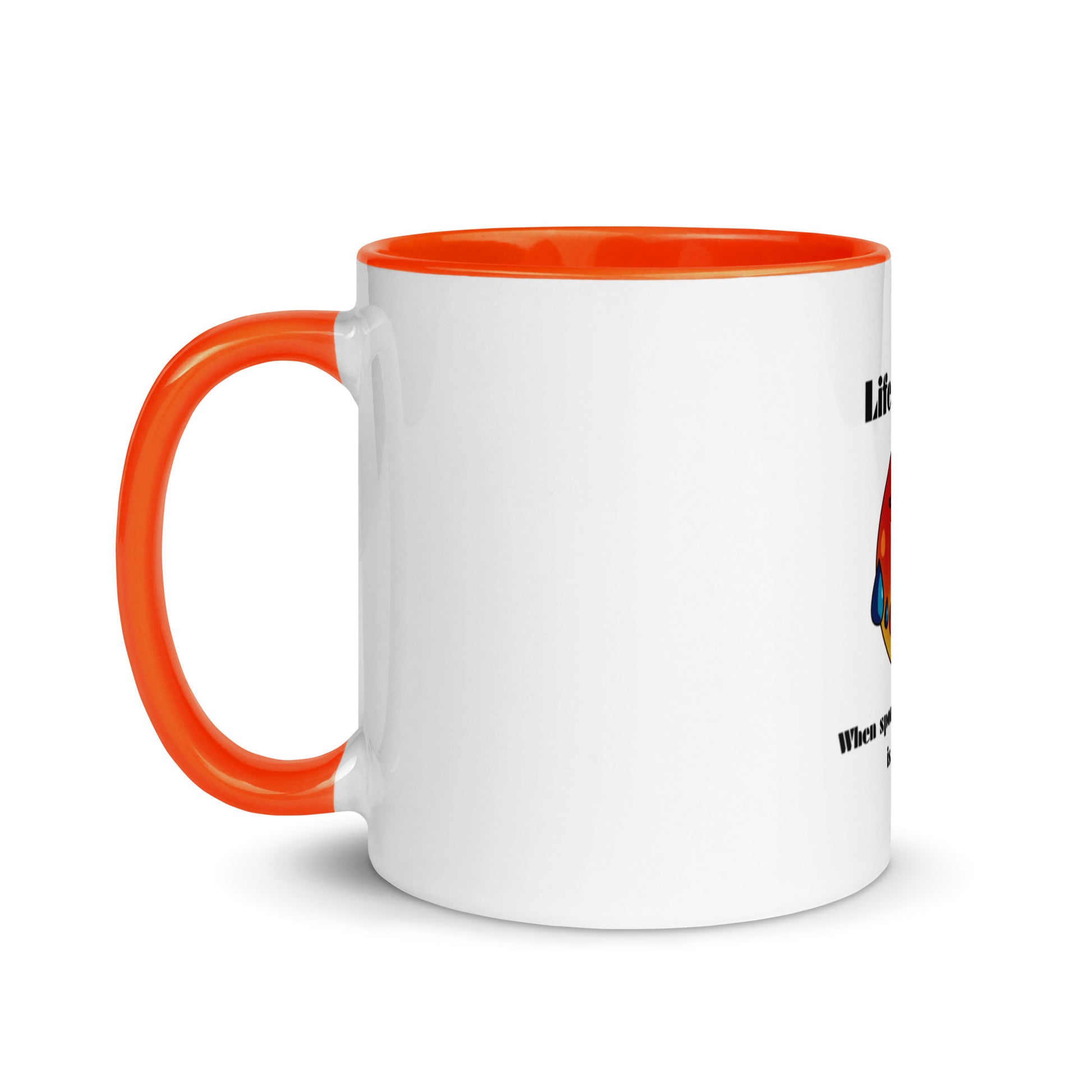 Life Over 50 | Mug with Color Inside   - #tag1# - #tag2# - 
