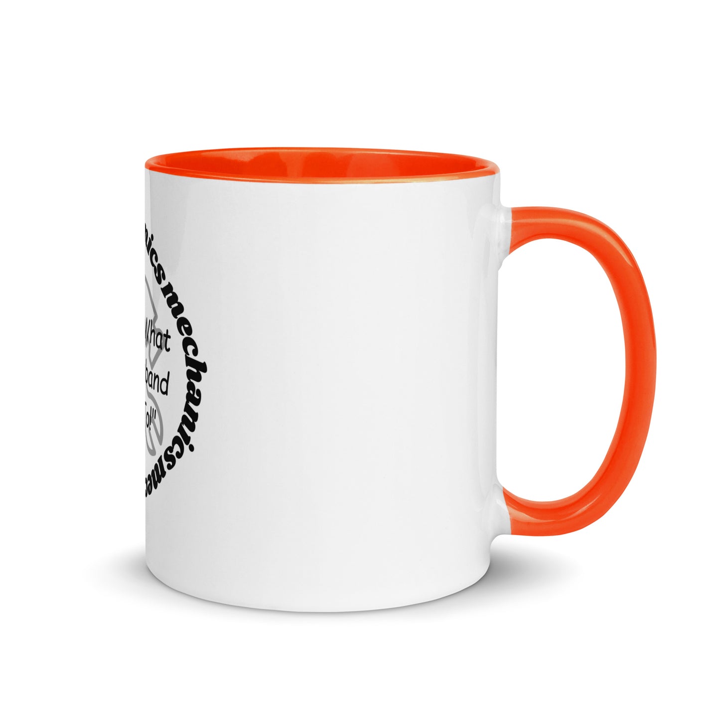 Mechanics | Mug with Color Inside   - #tag1# - #tag2# - 