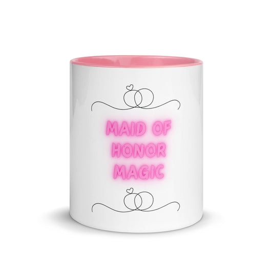 Maid Of Honor Magic | Mug With Color Inside   - #tag1# - #tag2# - 