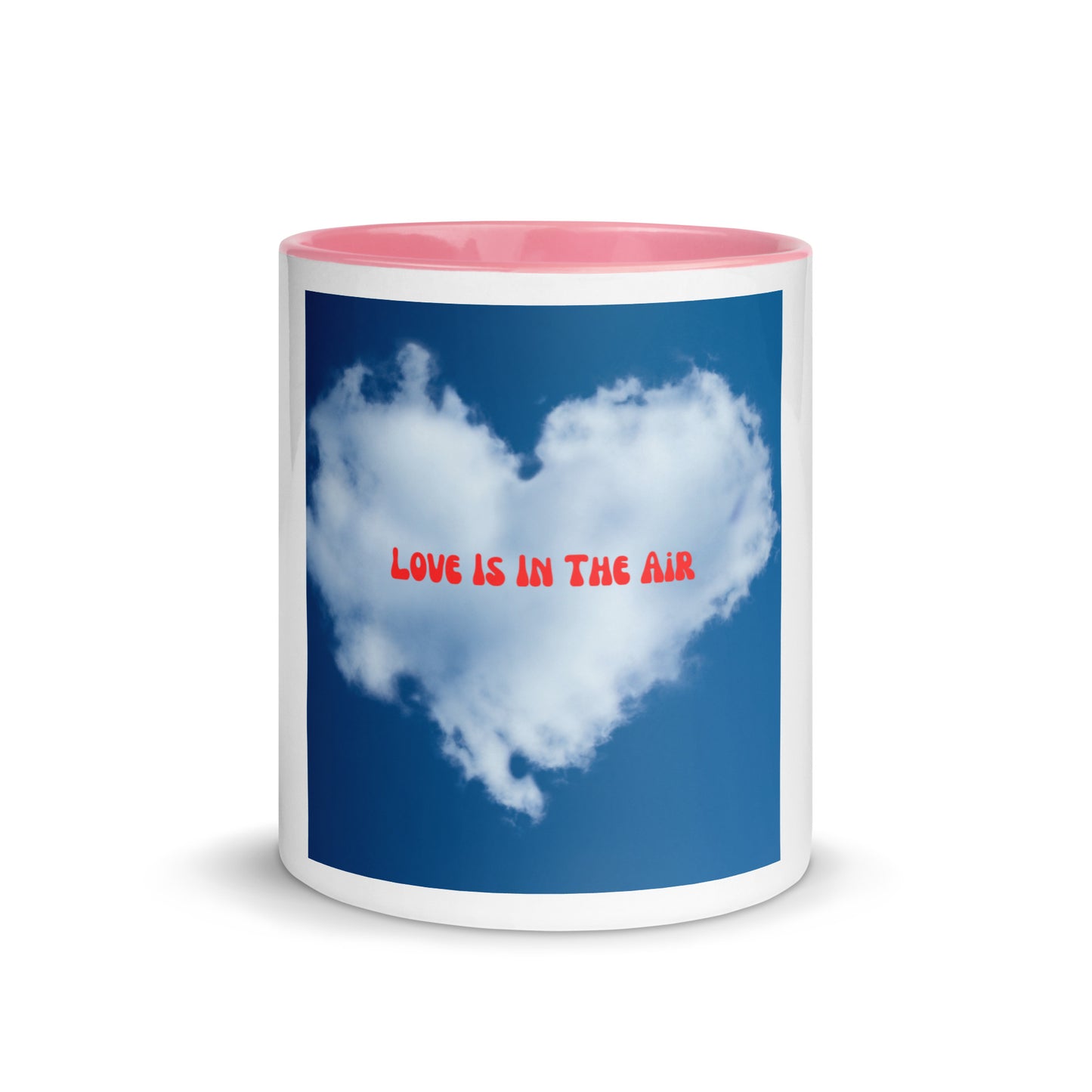 Love Is In The Air | Mug with Color Inside   - #tag1# - #tag2# - 