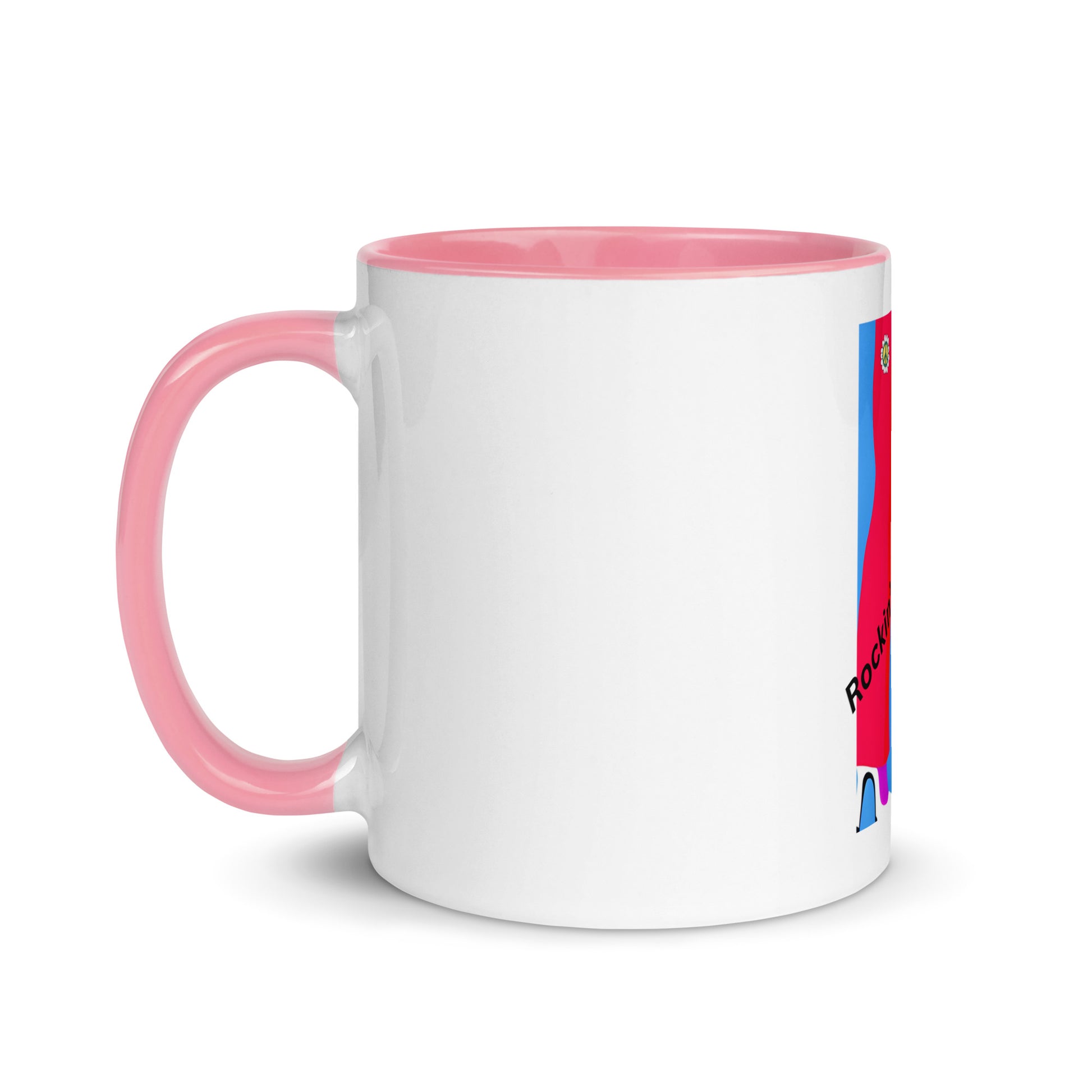 Rockin' The '70's Vibe | Mug with Color Inside   - #tag1# - #tag2# - 