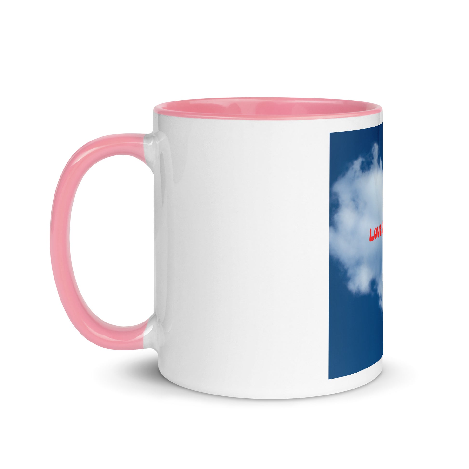 Love Is In The Air | Mug with Color Inside   - #tag1# - #tag2# - 