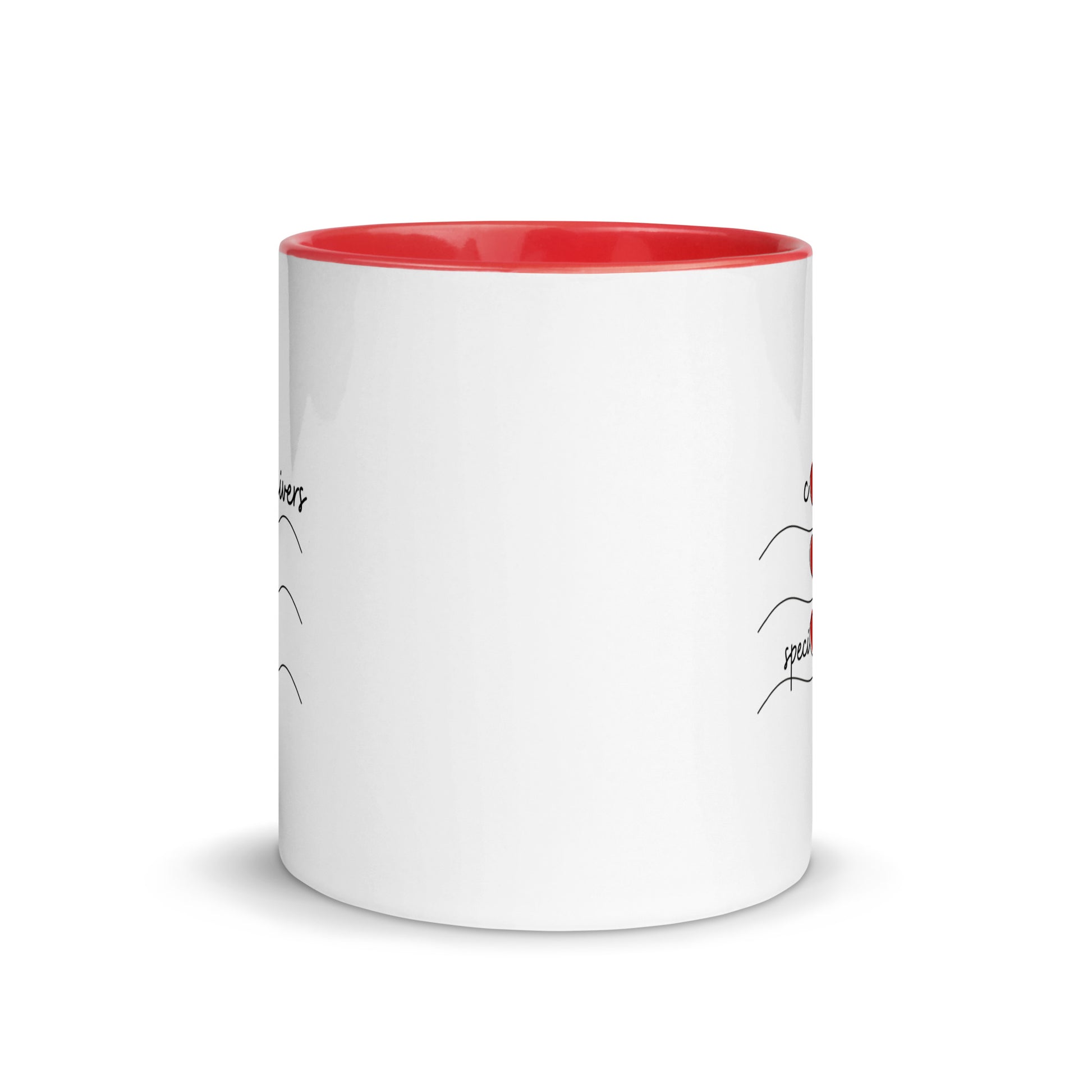 Caregivers Are Special | Mug with Color Inside   - #tag1# - #tag2# - 