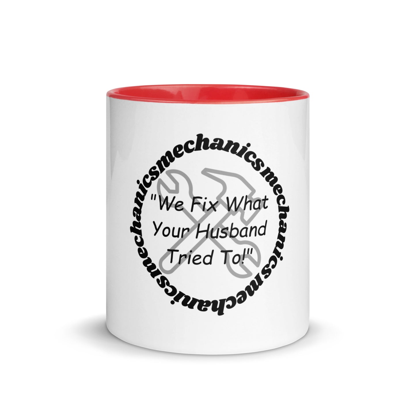 Mechanics | Mug with Color Inside   - #tag1# - #tag2# - 
