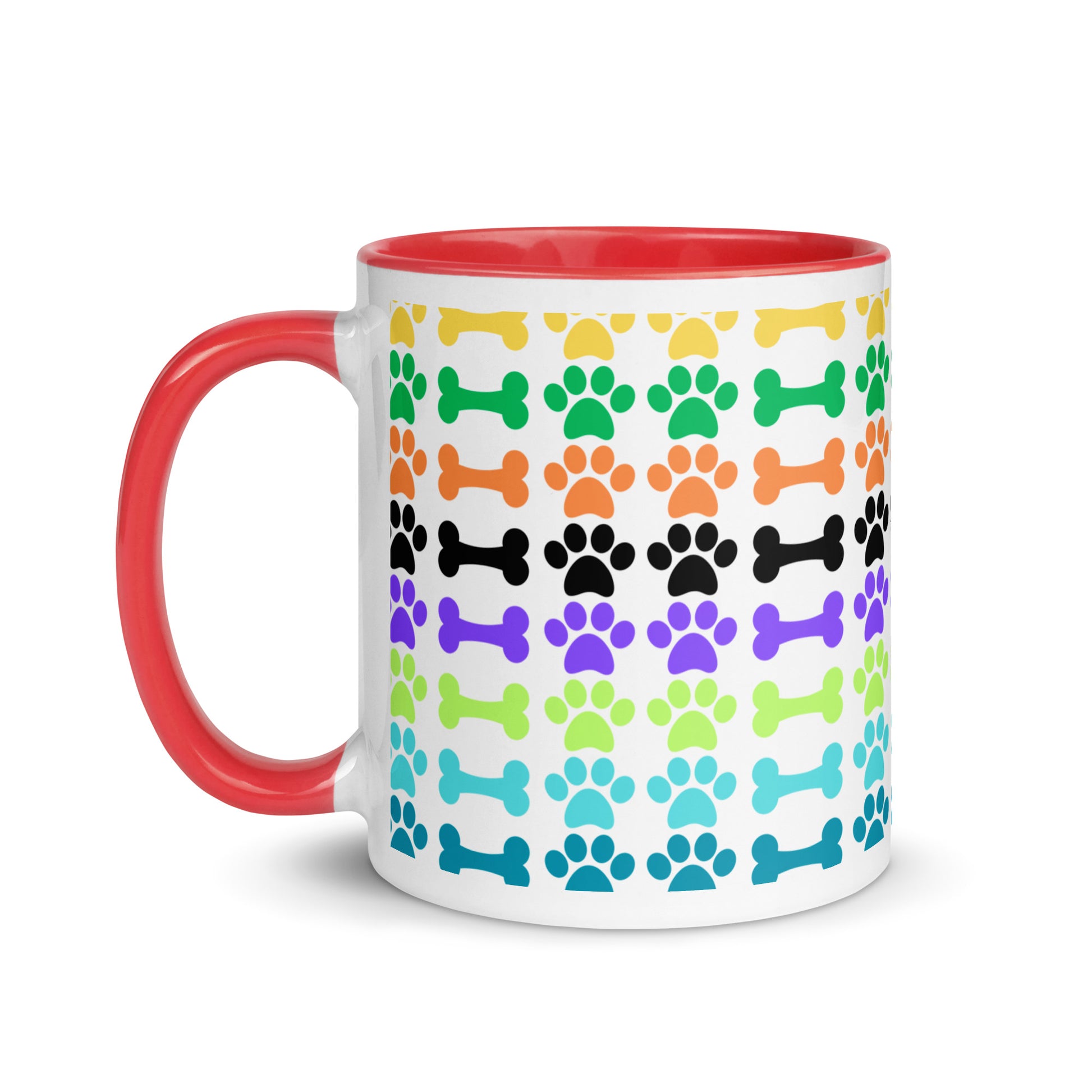 Dog Bones | Mug with Color Inside   - #tag1# - #tag2# - 