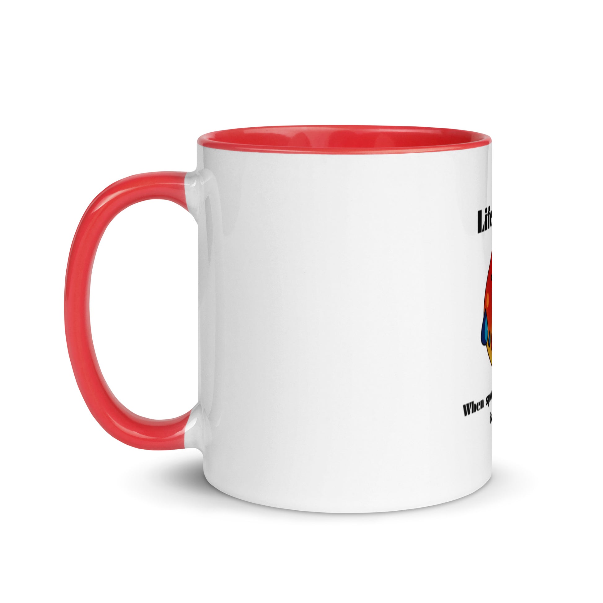 Life Over 50 | Mug with Color Inside   - #tag1# - #tag2# - 