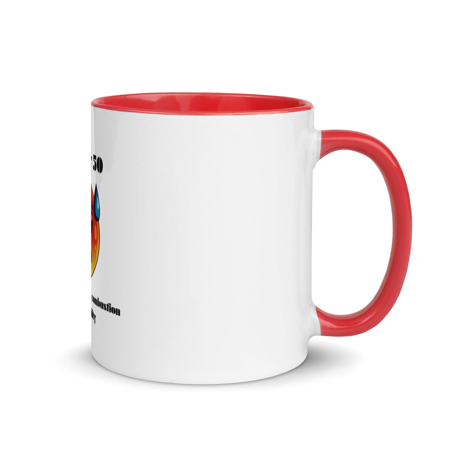 Life Over 50 | Mug with Color Inside   - #tag1# - #tag2# - 