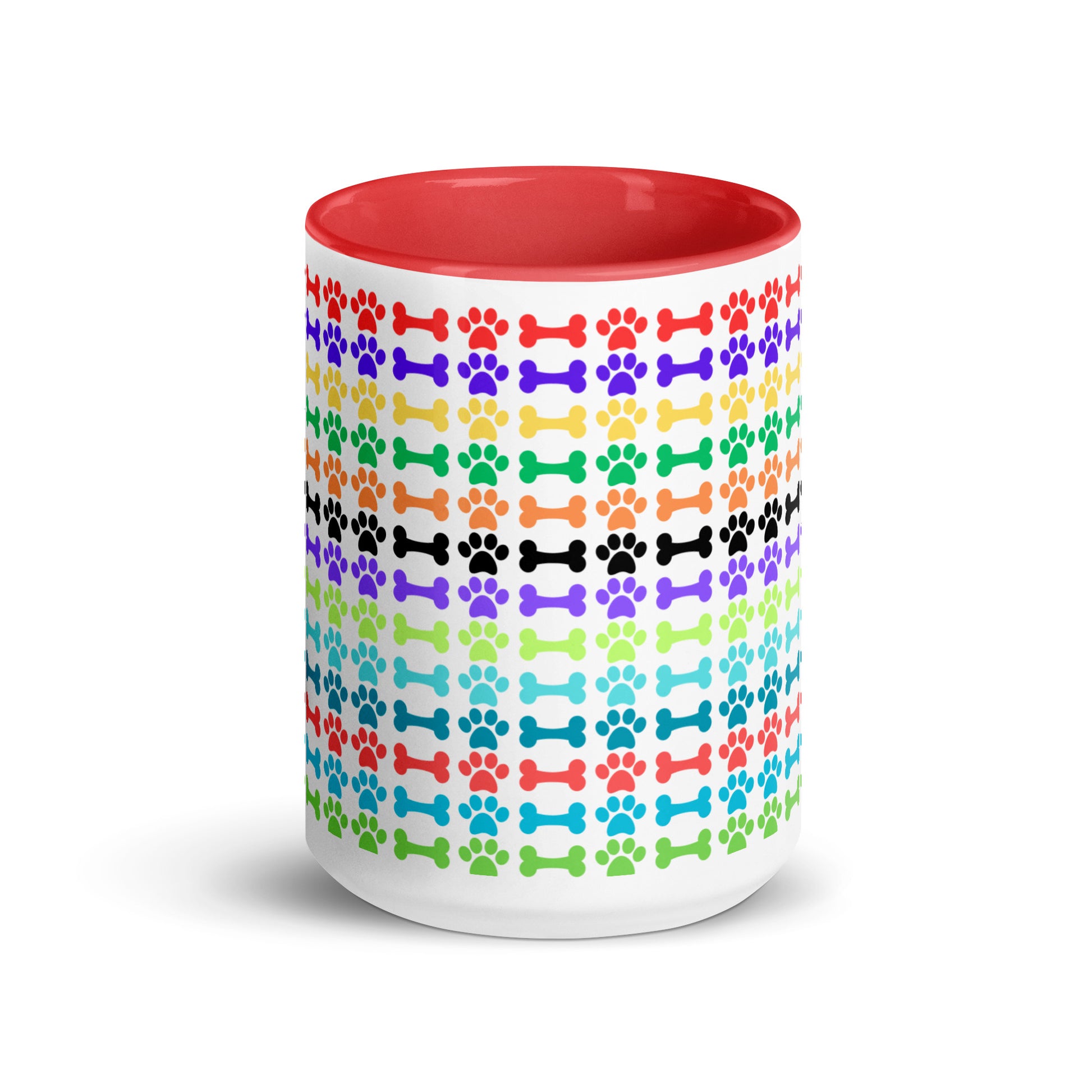 Dog Bones | Mug with Color Inside   - #tag1# - #tag2# - 
