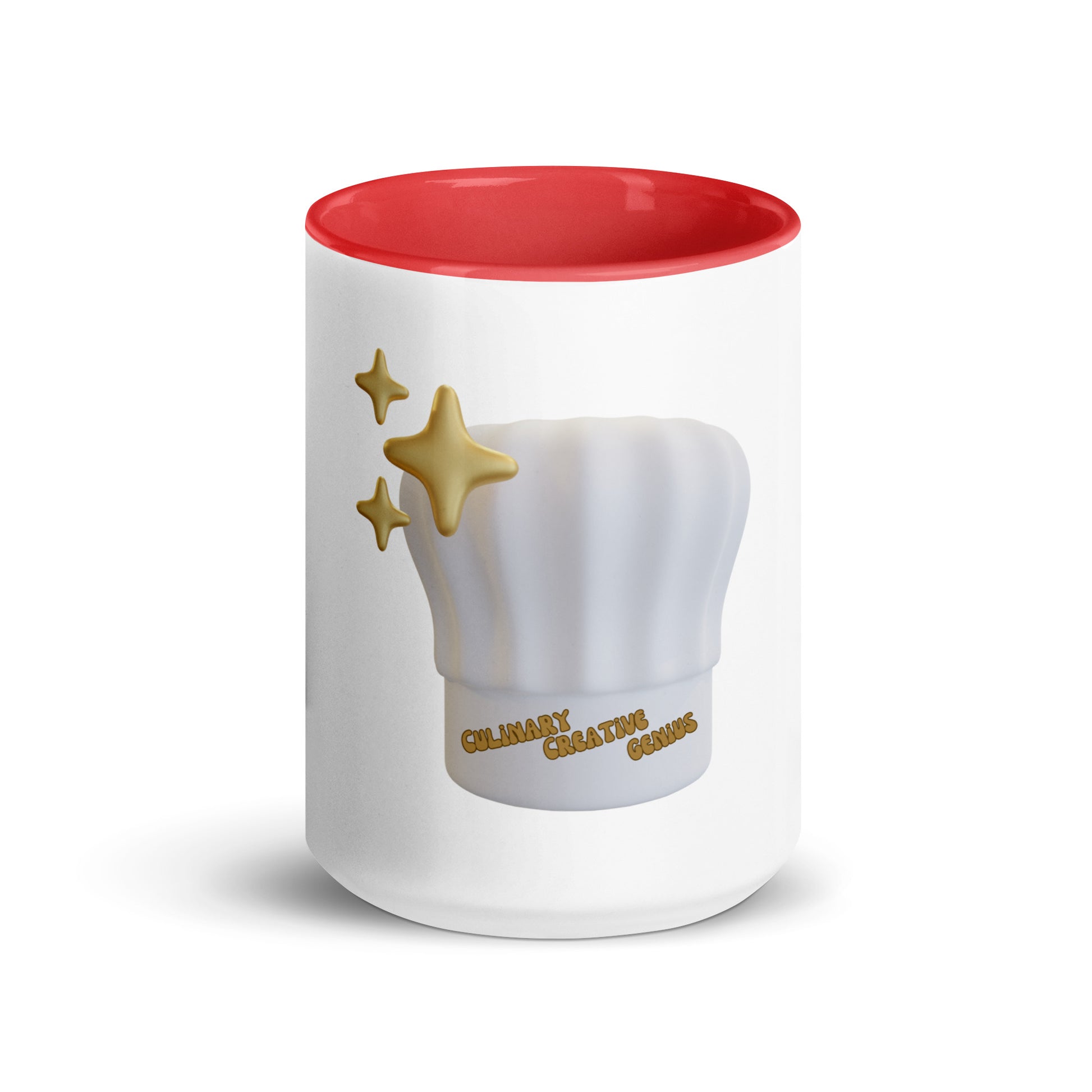 Culinary Creative Genius | Mug With Color Inside   - #tag1# - #tag2# - 