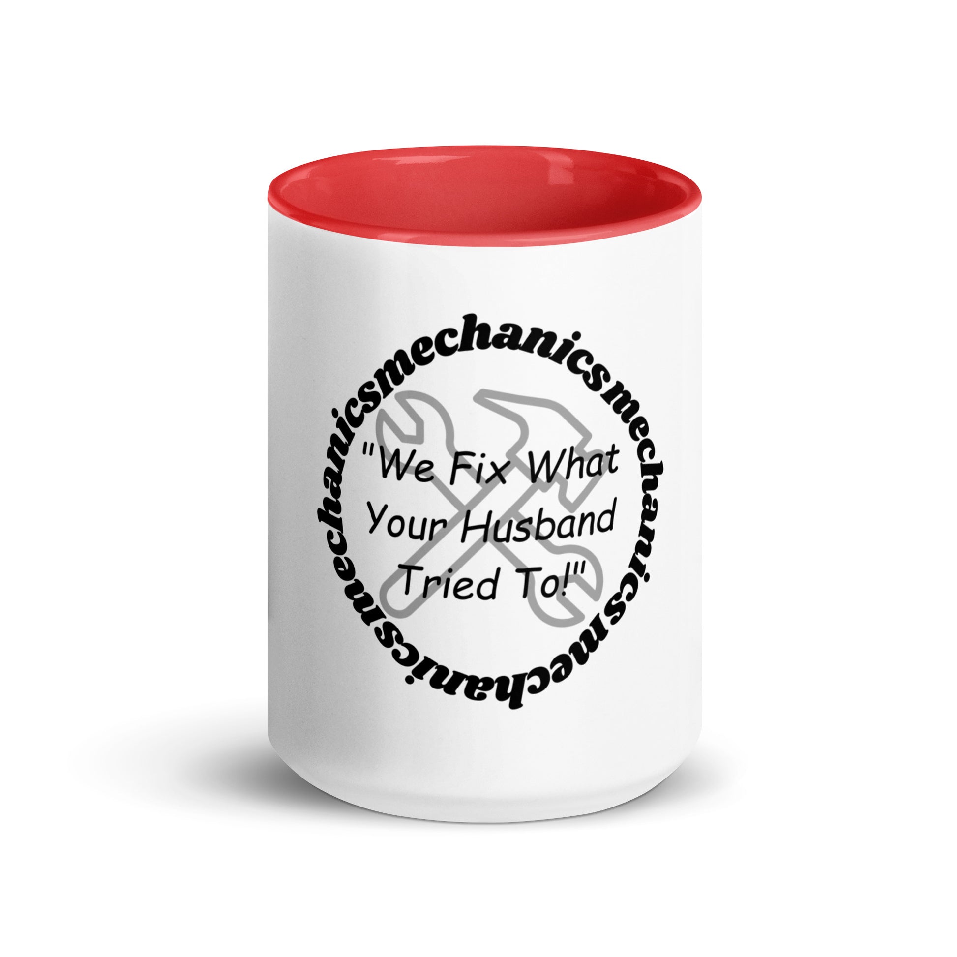 Mechanics | Mug with Color Inside   - #tag1# - #tag2# - 