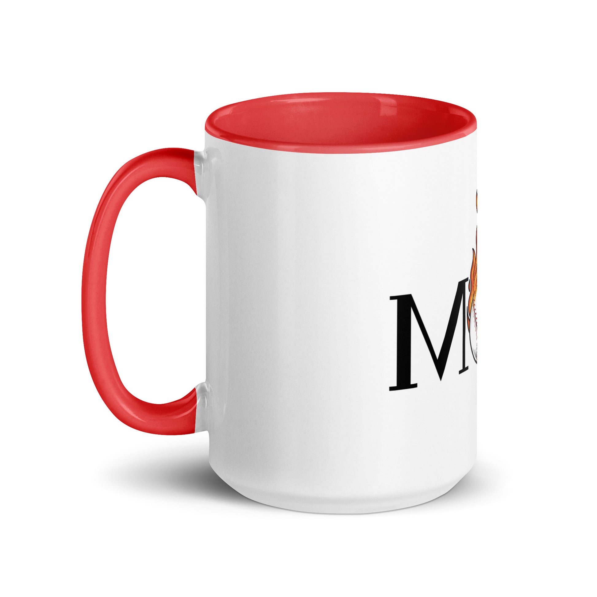 Baseball Mom | Mug with Color Inside   - #tag1# - #tag2# - 