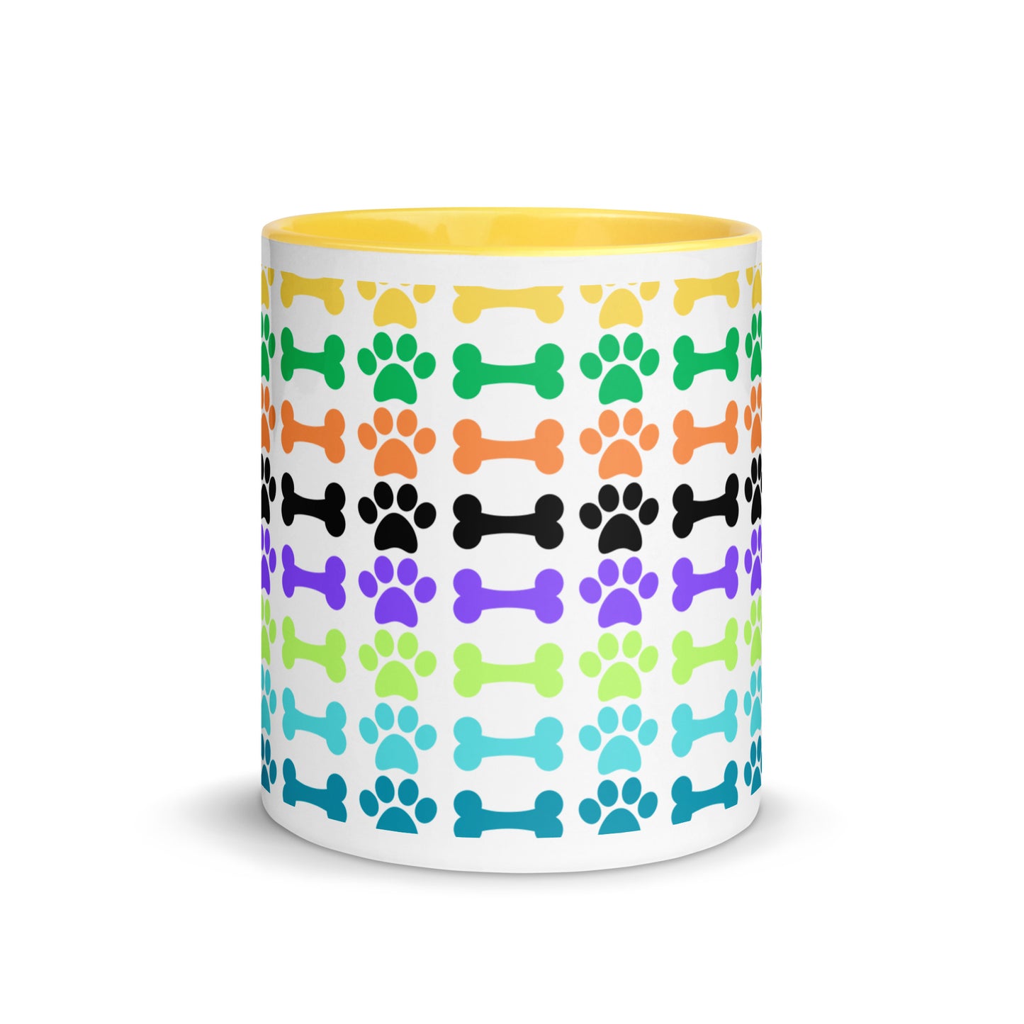 Dog Bones | Mug with Color Inside   - #tag1# - #tag2# - 