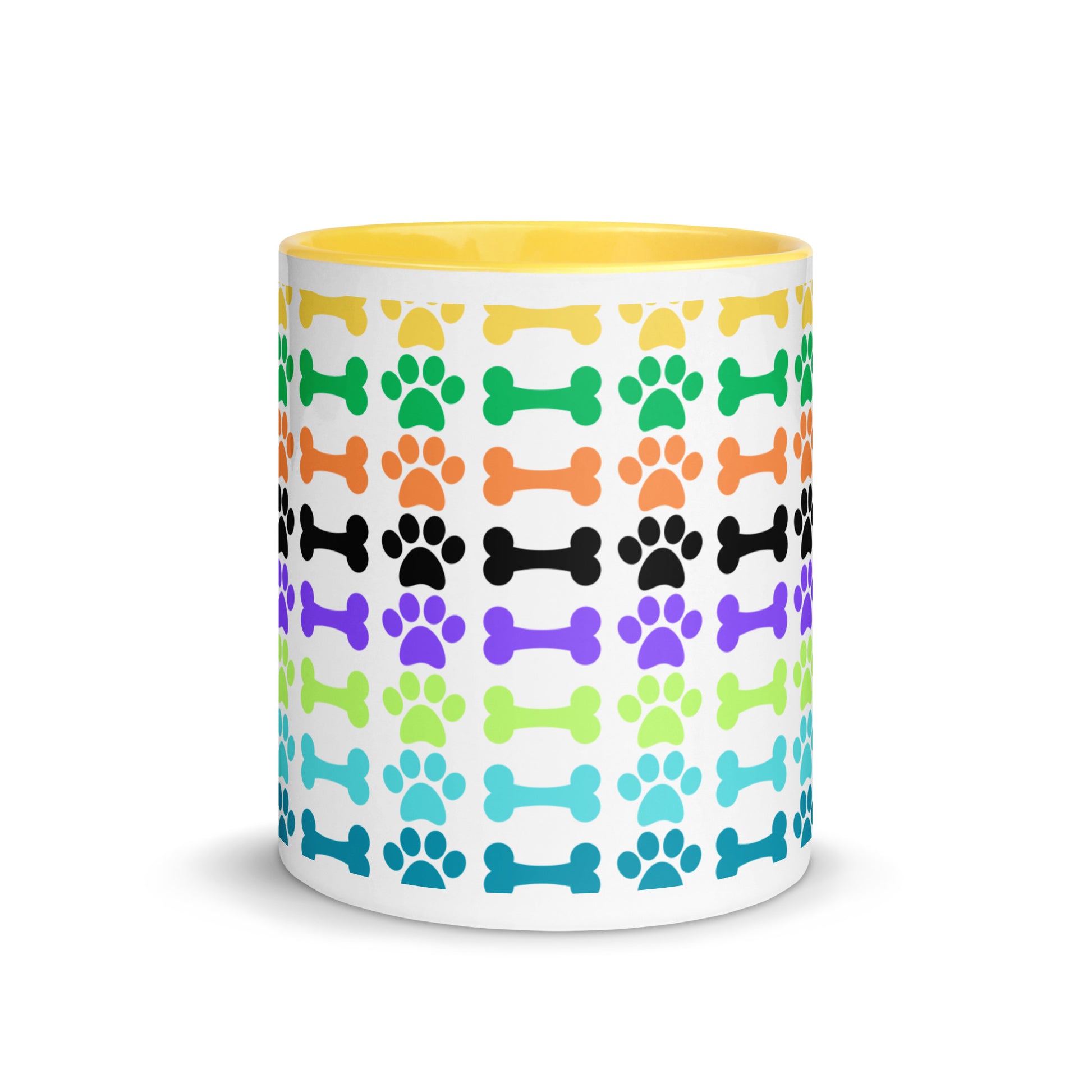 Dog Bones | Mug with Color Inside   - #tag1# - #tag2# - 