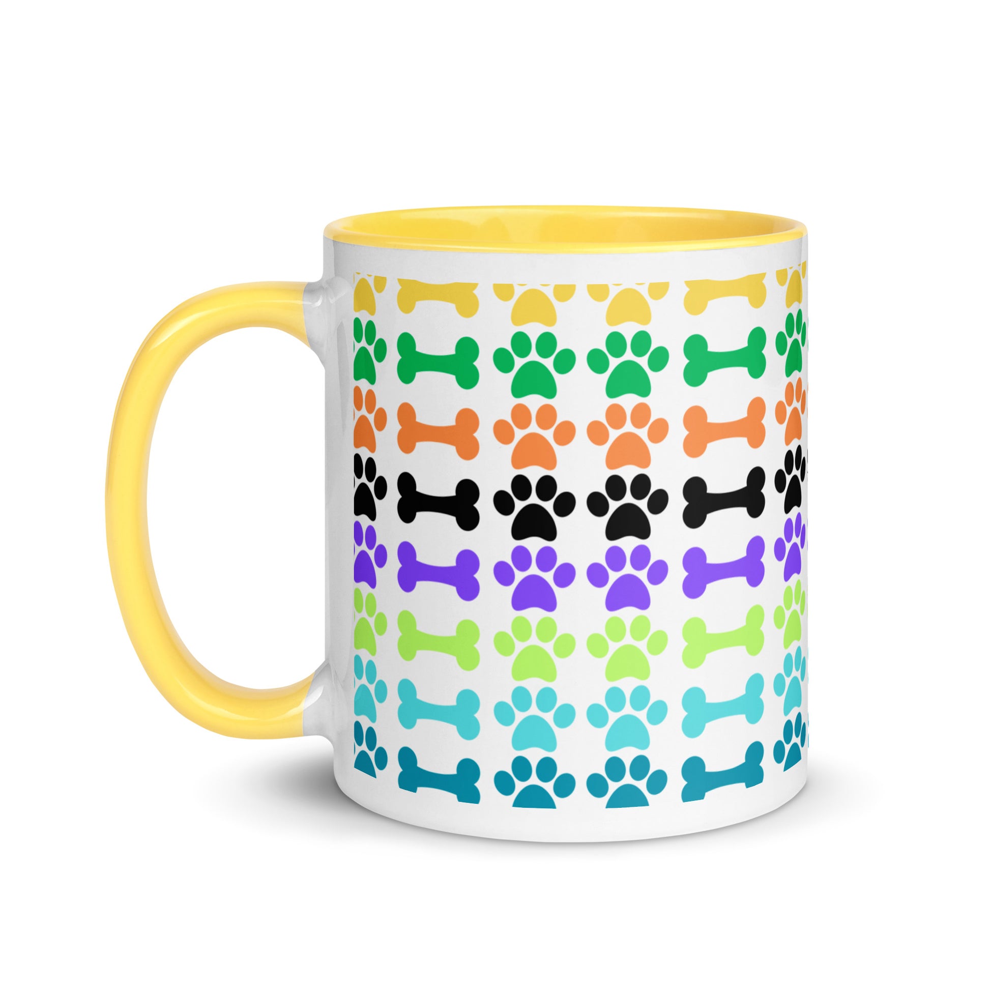 Dog Bones | Mug with Color Inside   - #tag1# - #tag2# - 