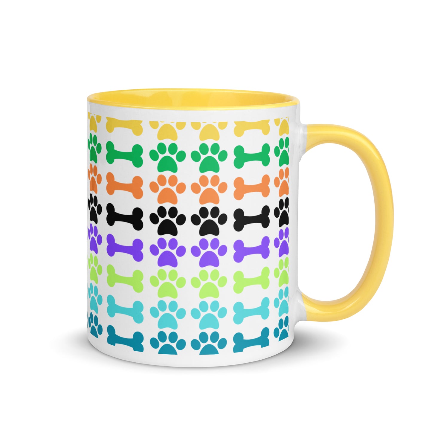 Dog Bones | Mug with Color Inside   - #tag1# - #tag2# - 
