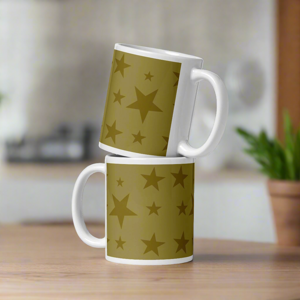 Beautiful Stars | White glossy mug   - #tag1# - #tag2# - 