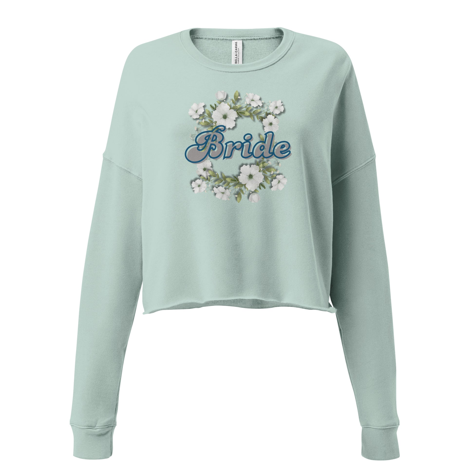 Bride | Cropped Sweatshirt   - #tag1# - #tag2# - 