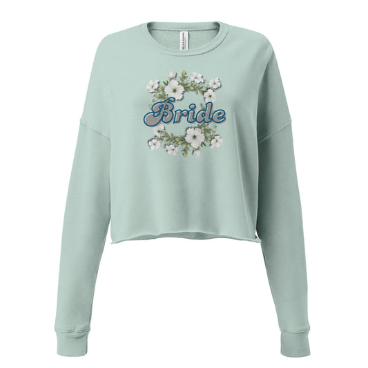 Bride | Cropped Sweatshirt   - #tag1# - #tag2# - 