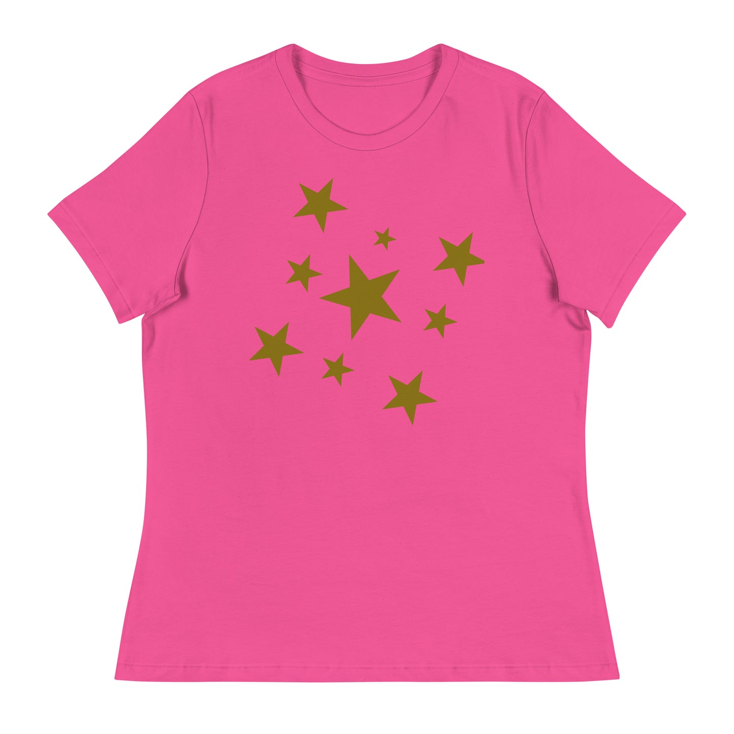 Beautiful Stars | Short Sleeve | Women's Relaxed T-Shirt   - #tag1# - #tag2# - 
