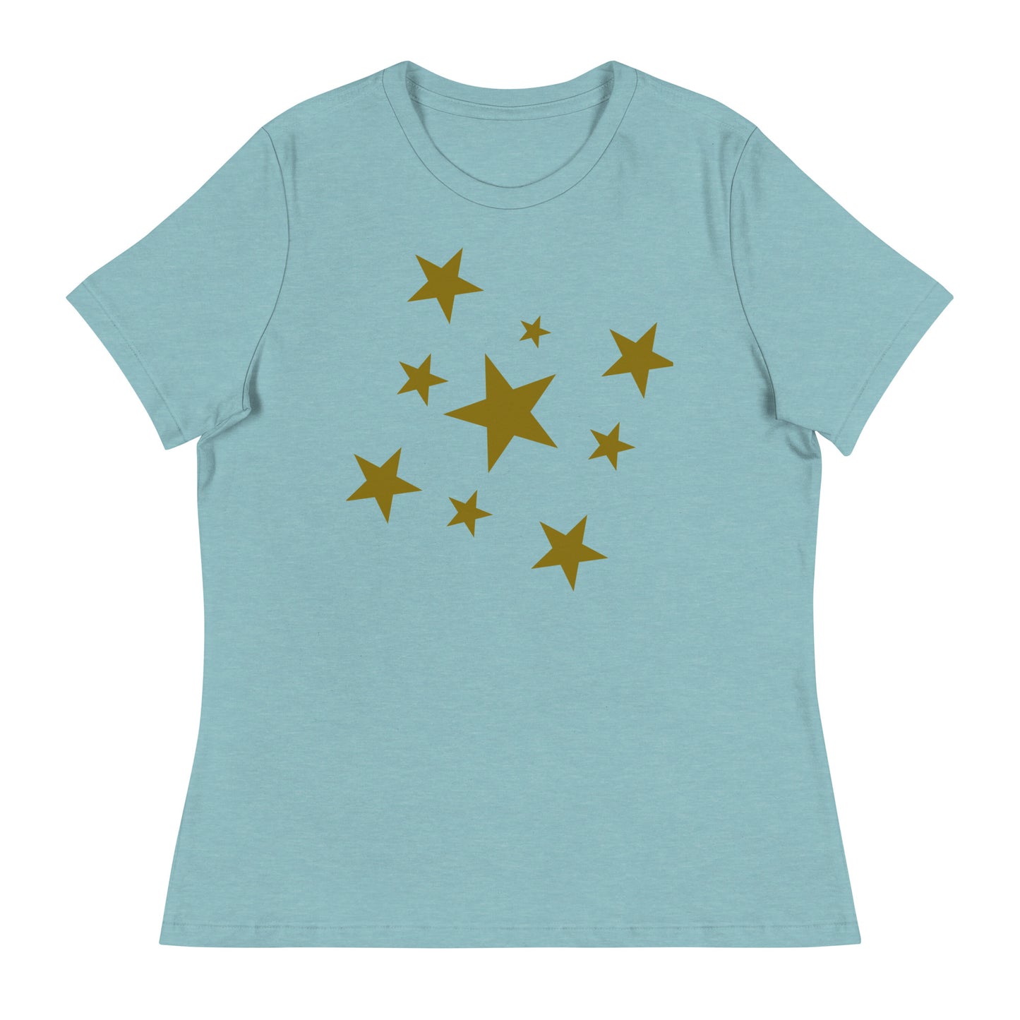Beautiful Stars | Short Sleeve | Women's Relaxed T-Shirt   - #tag1# - #tag2# - 