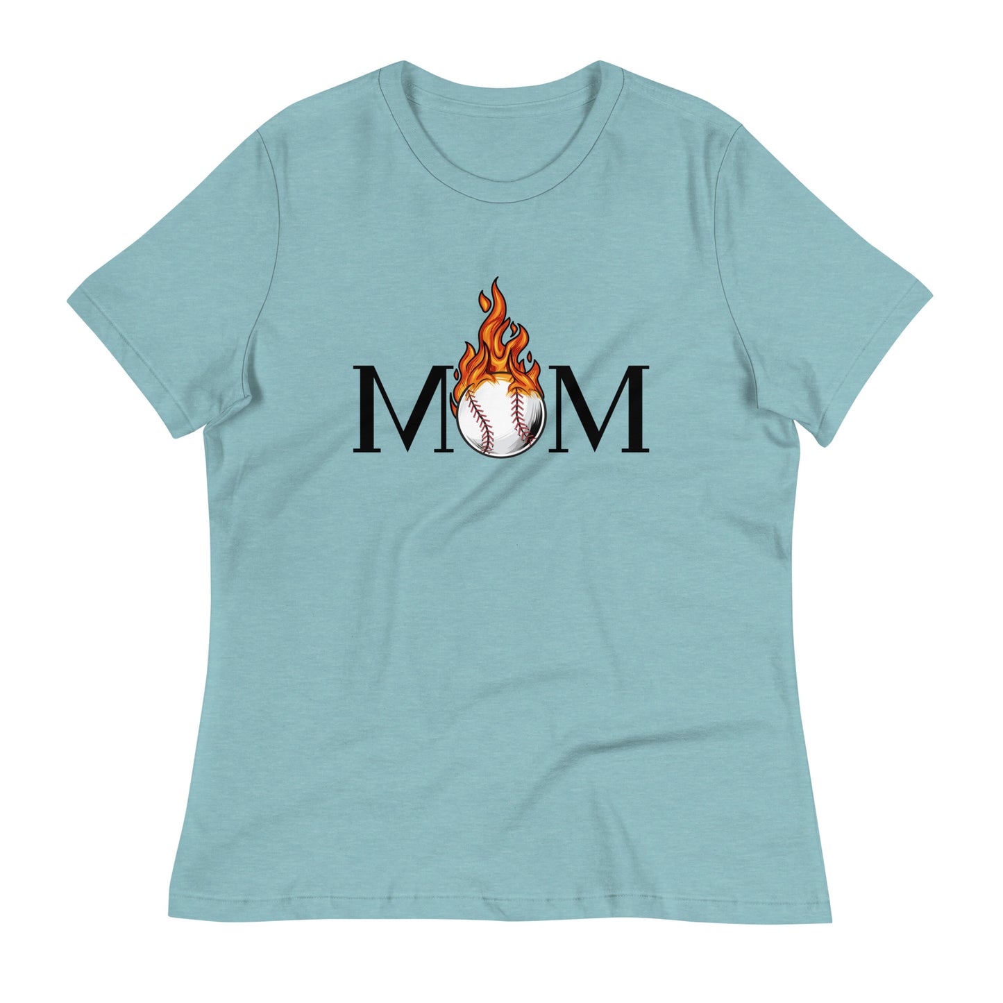 Baseball Mom | Short Sleeve | Women's Relaxed T-Shirt   - #tag1# - #tag2# - 