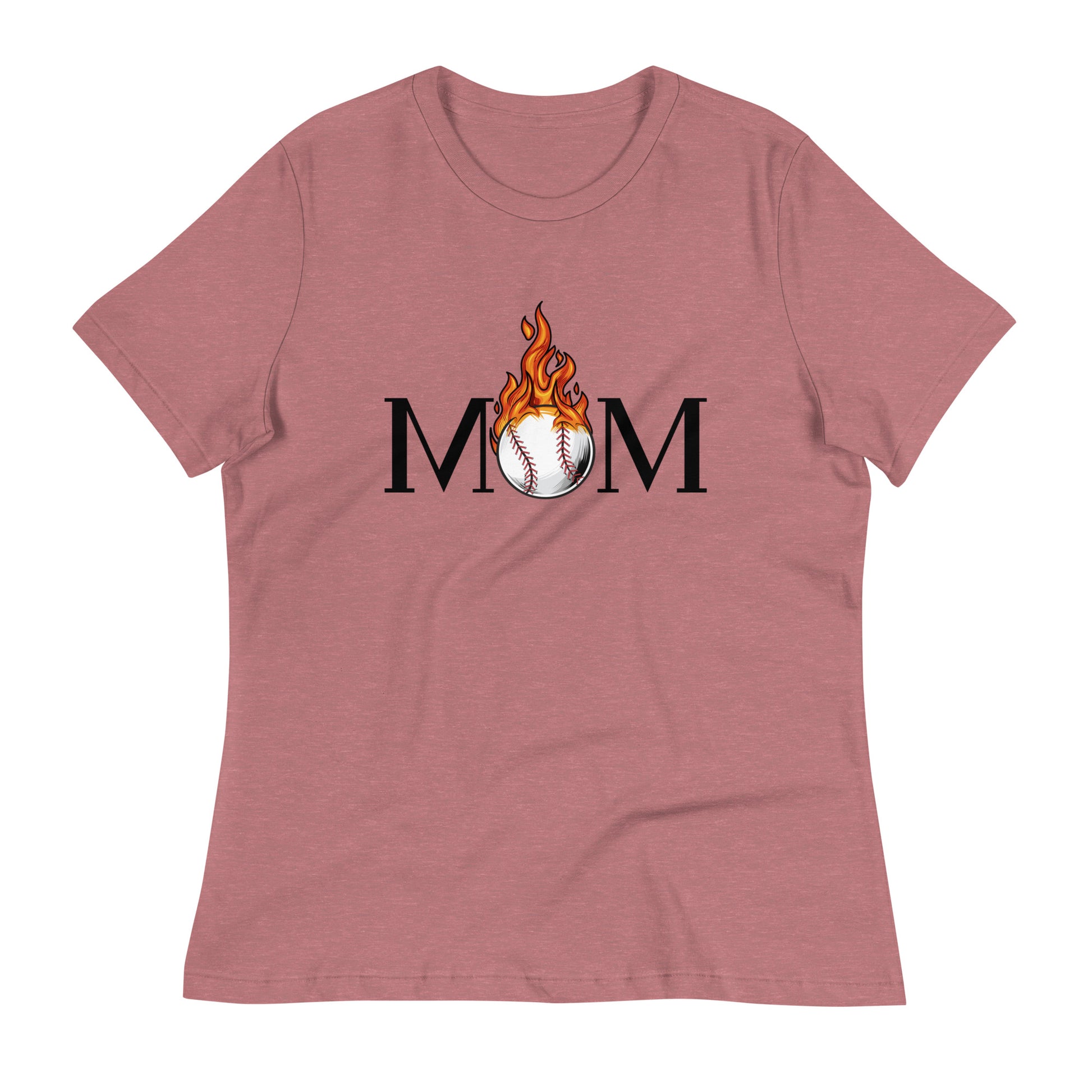 Baseball Mom | Short Sleeve | Women's Relaxed T-Shirt   - #tag1# - #tag2# - 