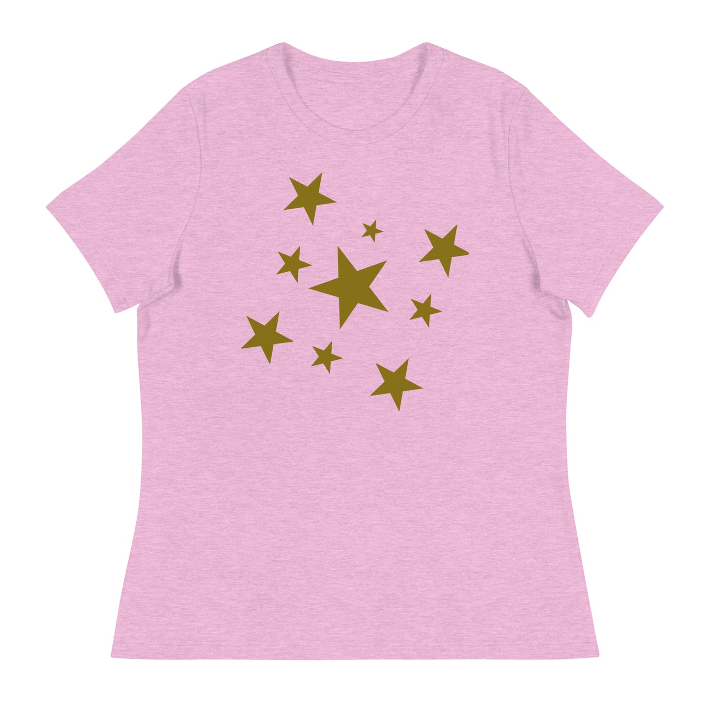 Beautiful Stars | Short Sleeve | Women's Relaxed T-Shirt   - #tag1# - #tag2# - 