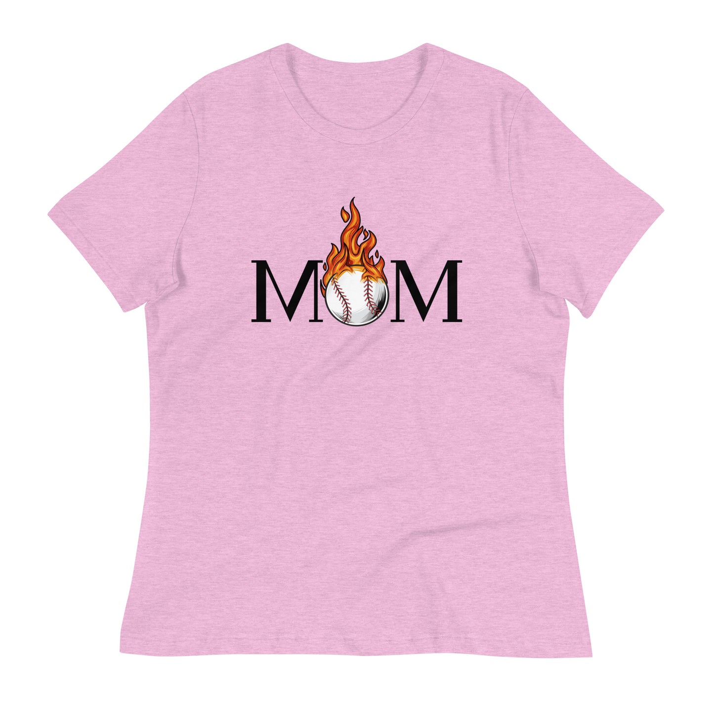 Baseball Mom | Short Sleeve | Women's Relaxed T-Shirt   - #tag1# - #tag2# - 
