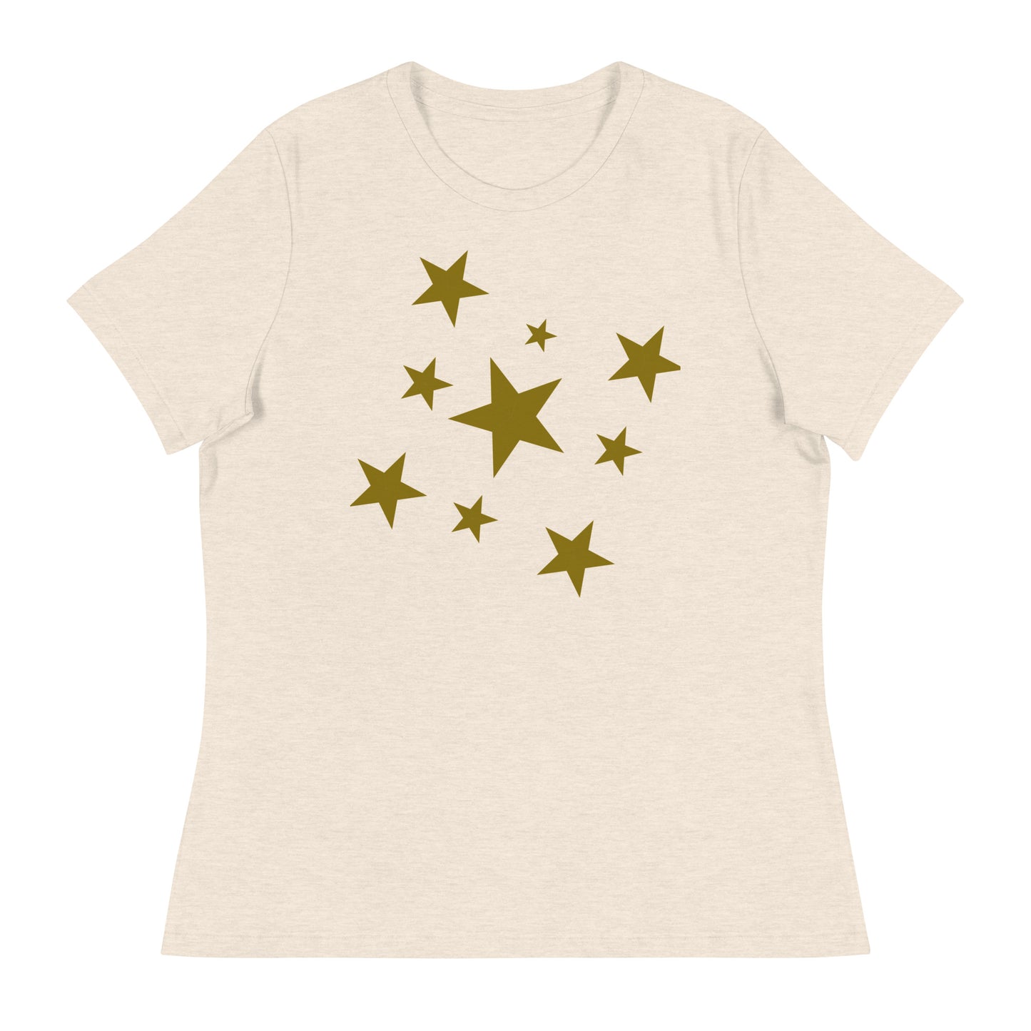 Beautiful Stars | Short Sleeve | Women's Relaxed T-Shirt   - #tag1# - #tag2# - 
