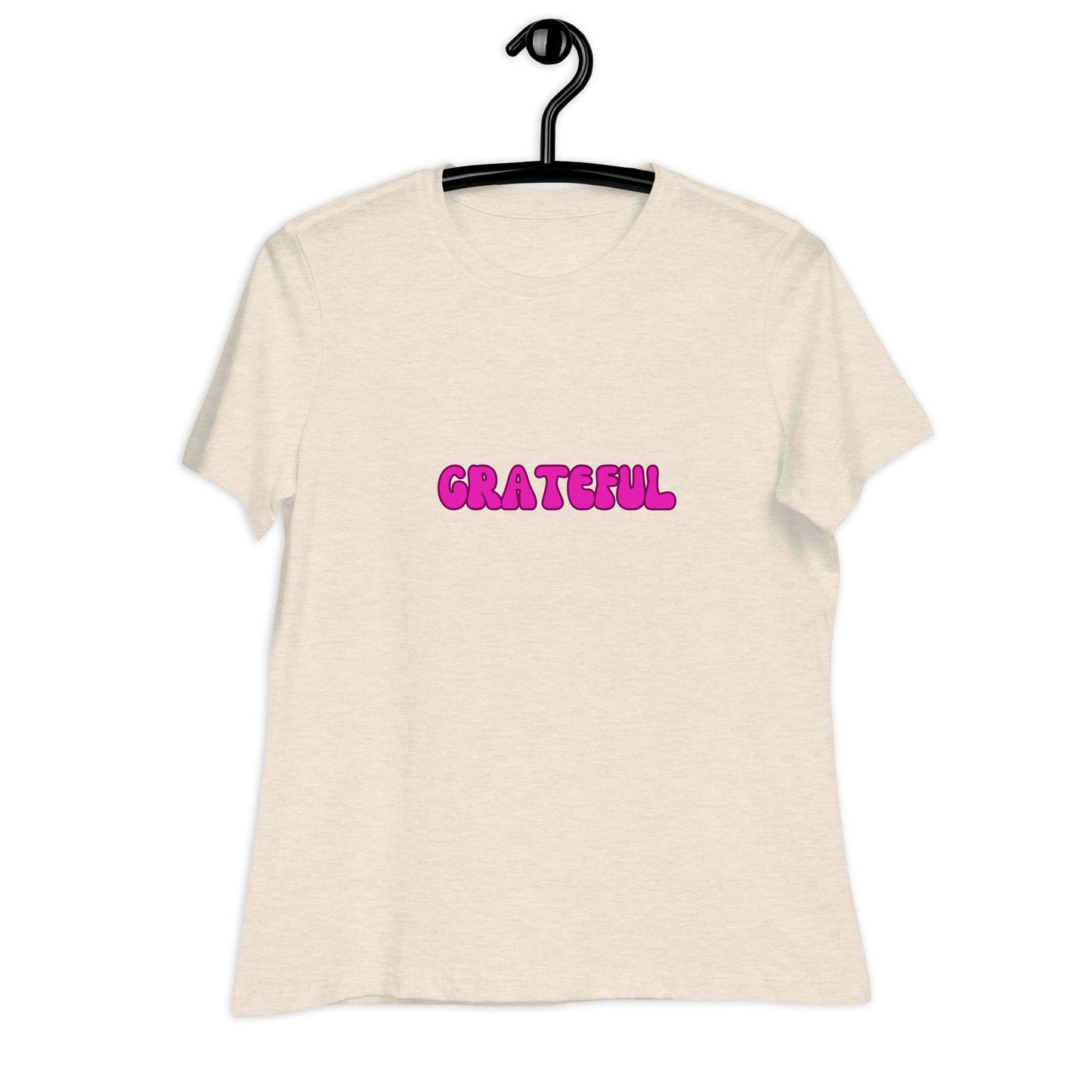 Grateful  | Short Sleeve | Women's Relaxed T-Shirt   - #tag1# - #tag2# - 