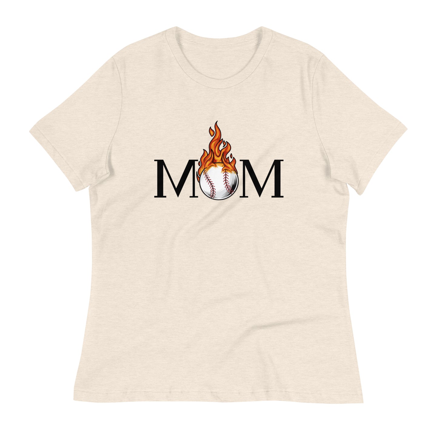 Baseball Mom | Short Sleeve | Women's Relaxed T-Shirt   - #tag1# - #tag2# - 