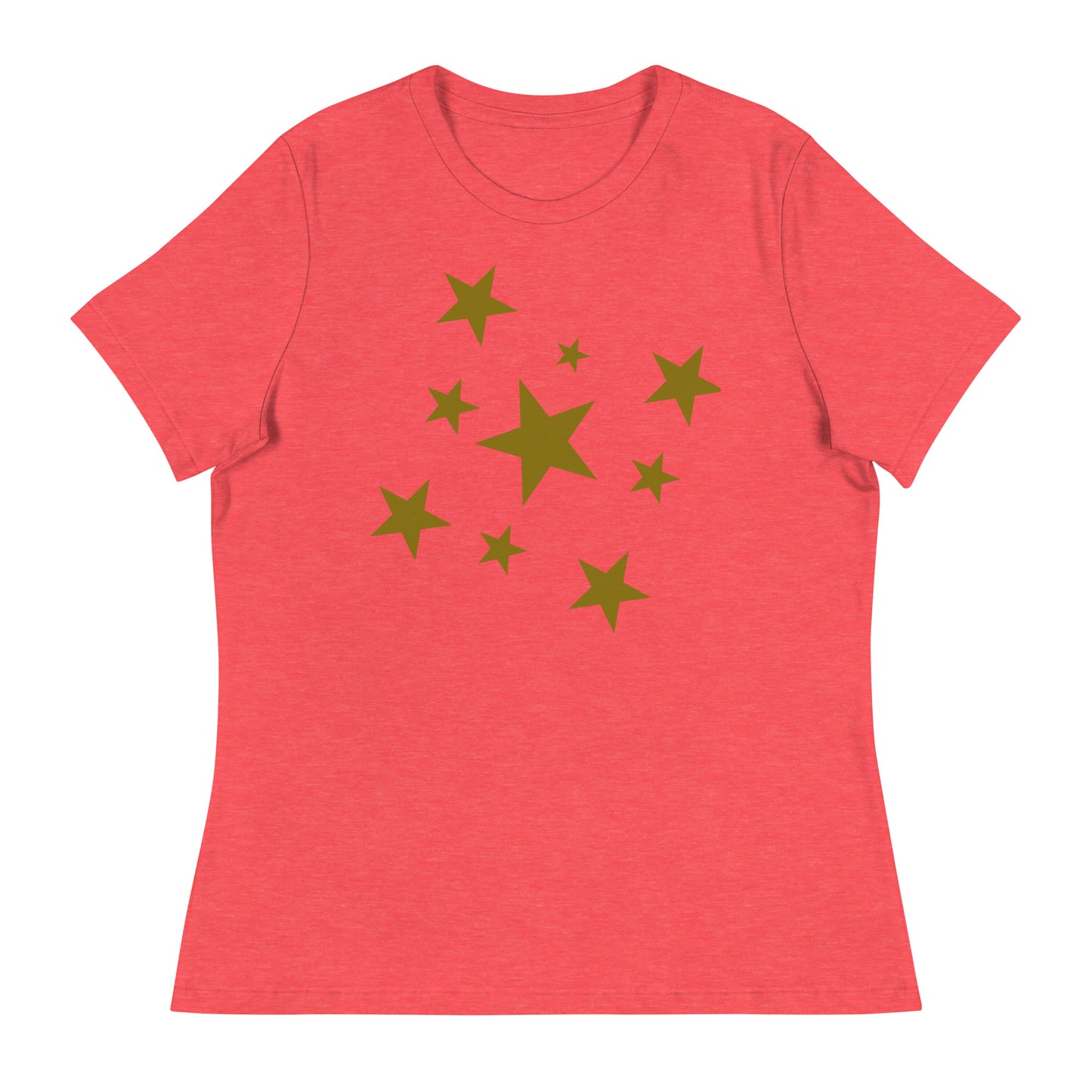 Beautiful Stars | Short Sleeve | Women's Relaxed T-Shirt   - #tag1# - #tag2# - 