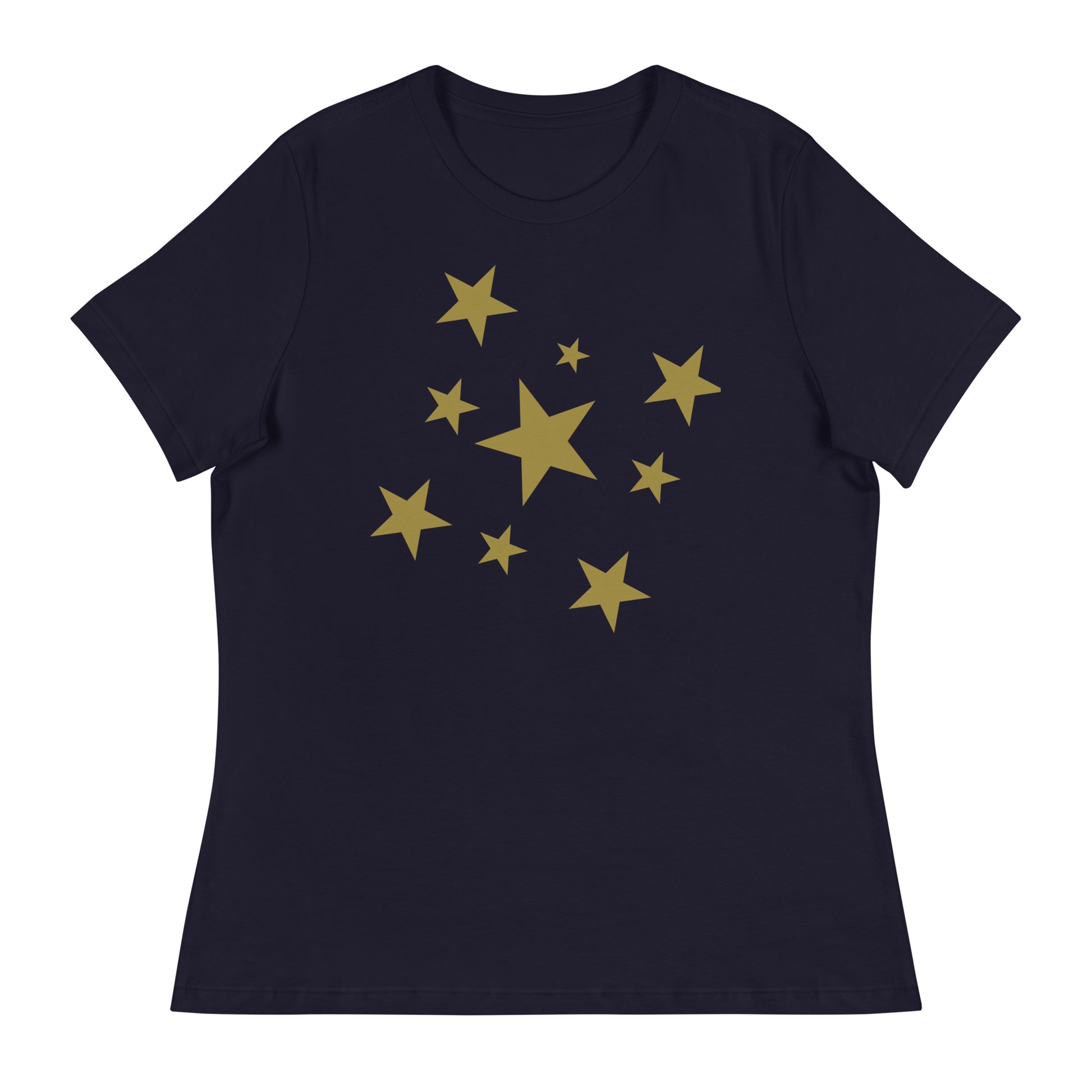 Beautiful Stars | Short Sleeve | Women's Relaxed T-Shirt   - #tag1# - #tag2# - 