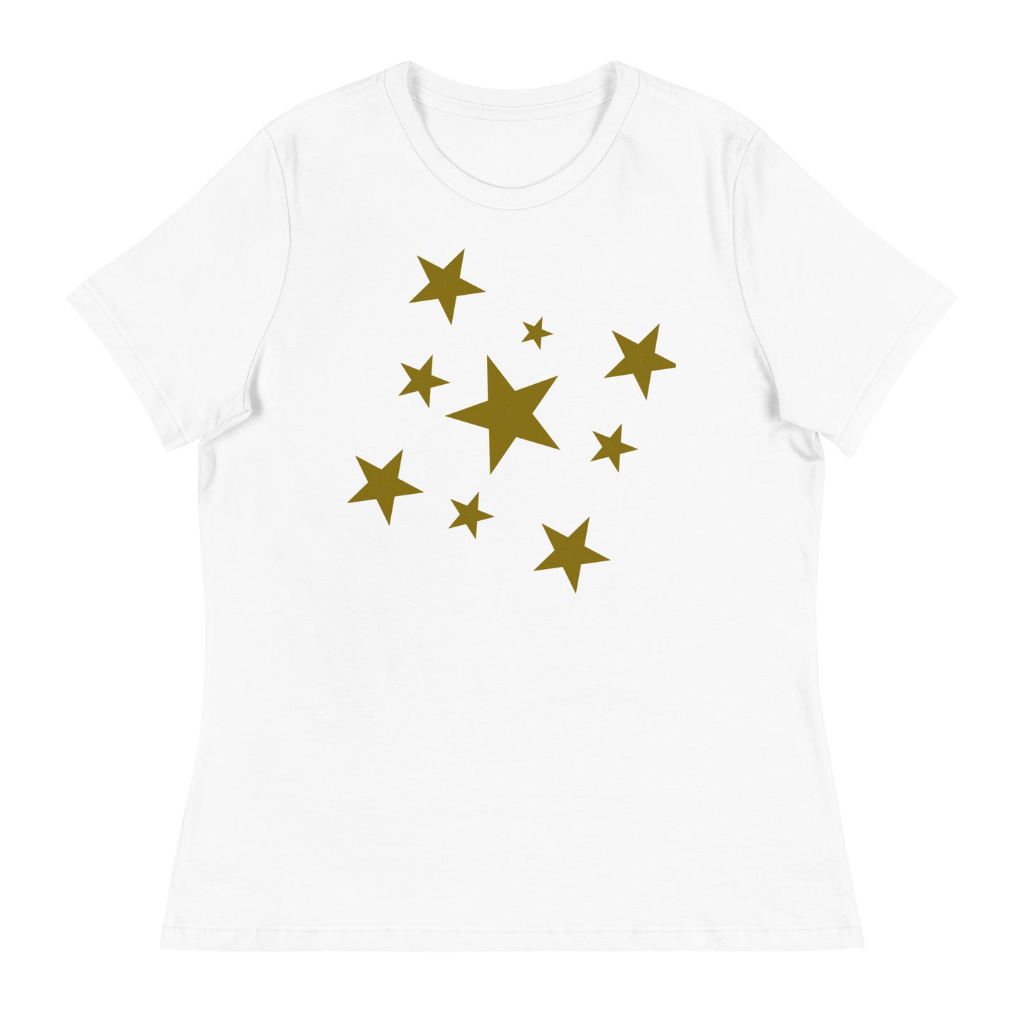 Beautiful Stars | Short Sleeve | Women's Relaxed T-Shirt   - #tag1# - #tag2# - 